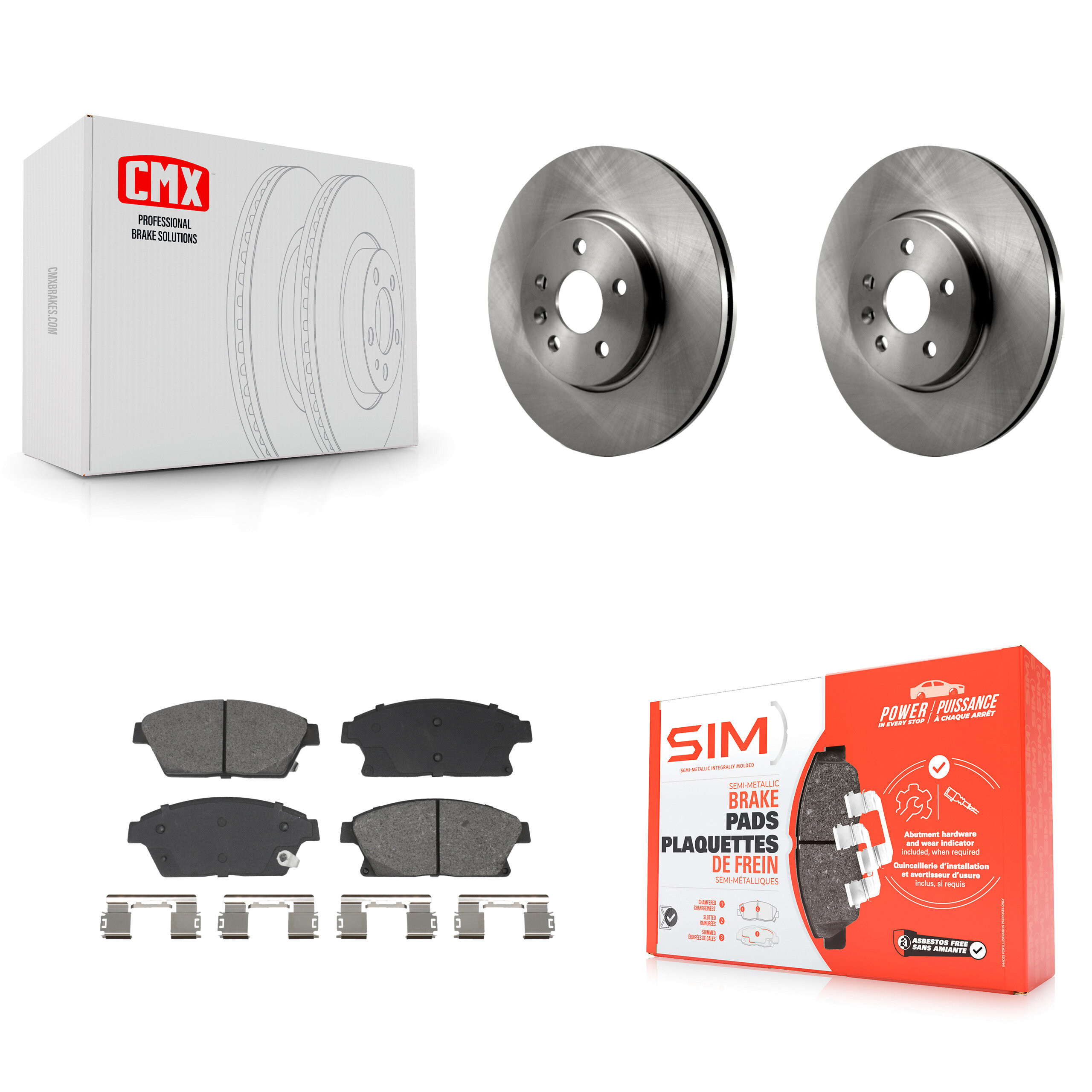 Transit Auto - K8S-104009 - Front Disc Brake Kits