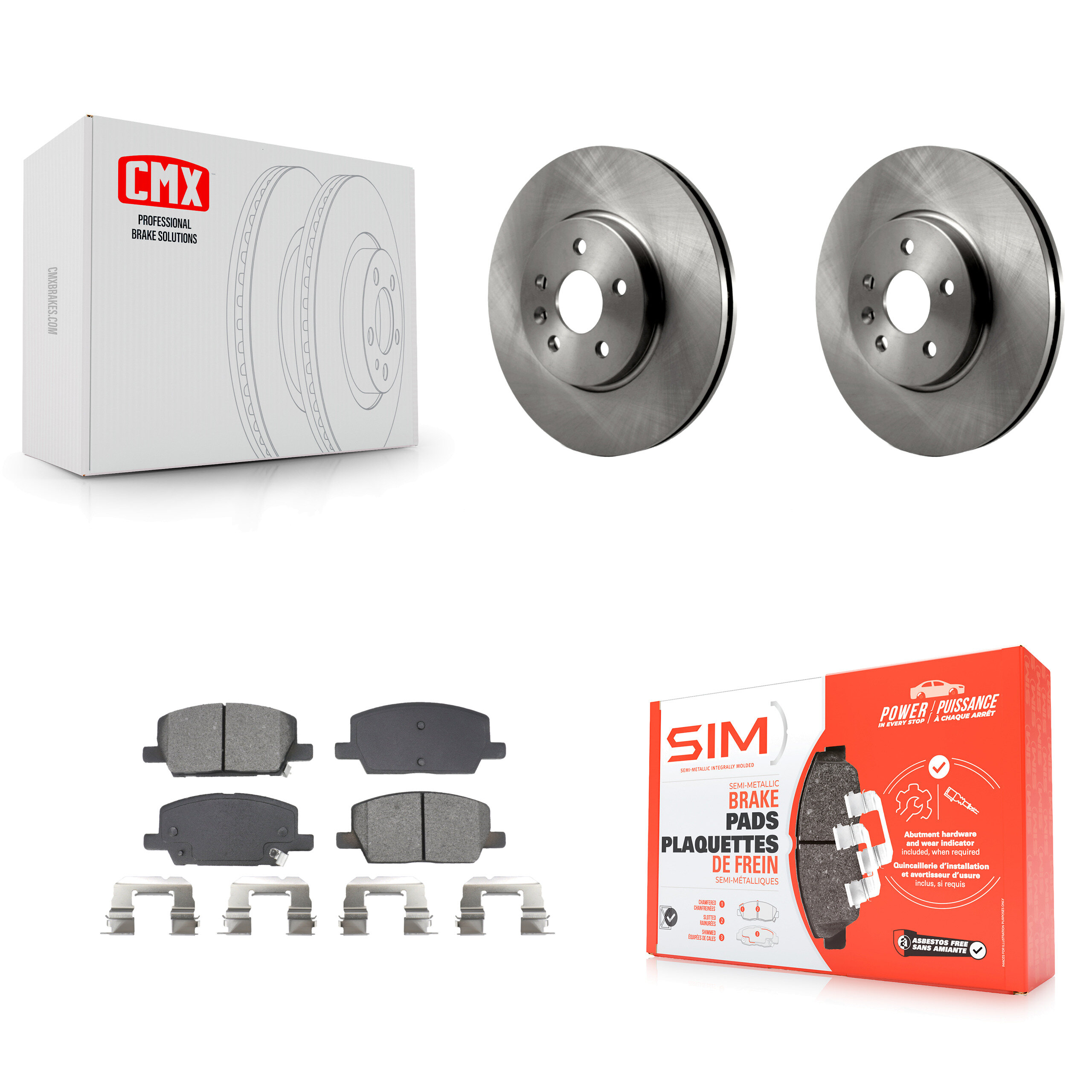 Transit Auto - K8S-104010 - Front Disc Brake Kits