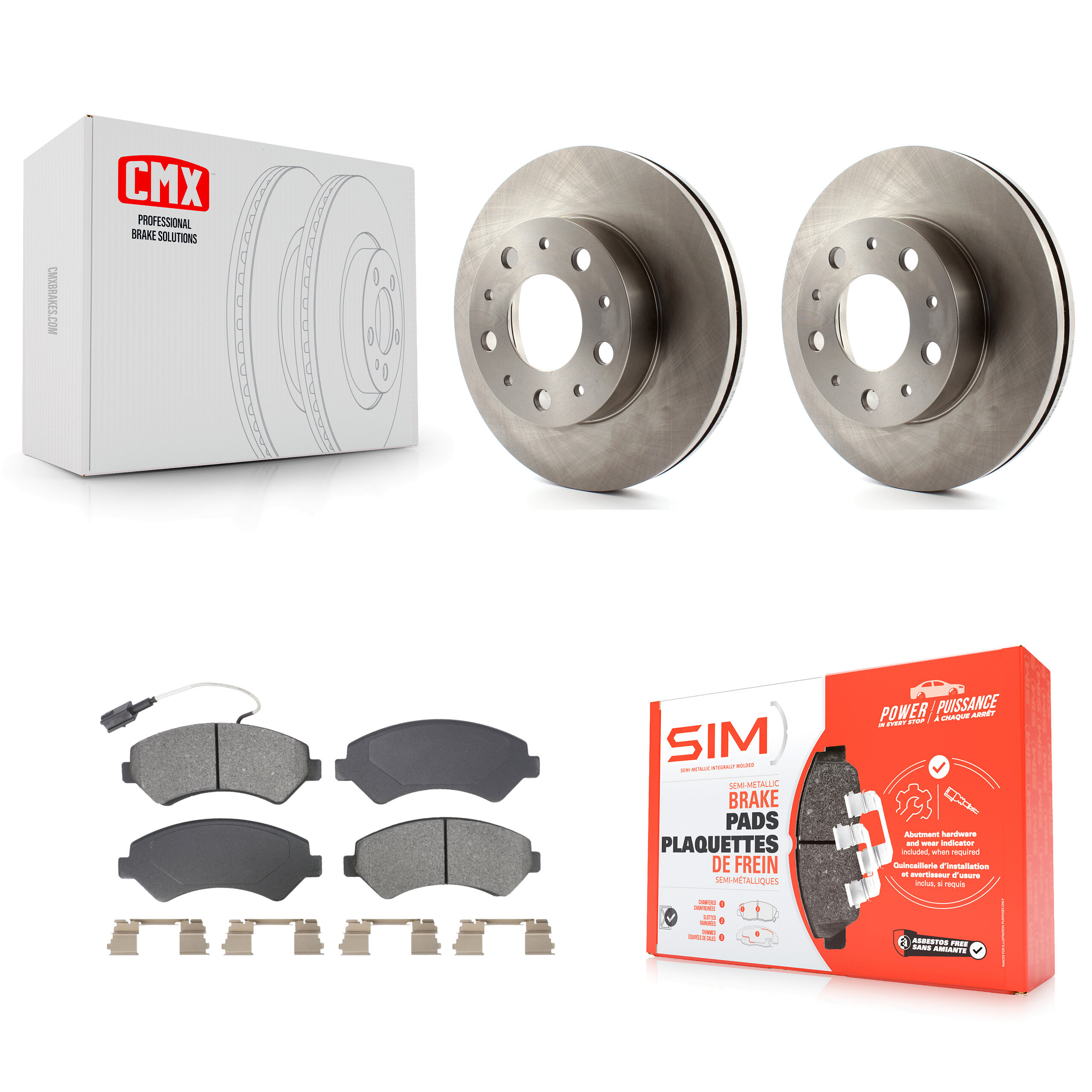 Transit Auto - K8S-104012 - Front Disc Brake Kits