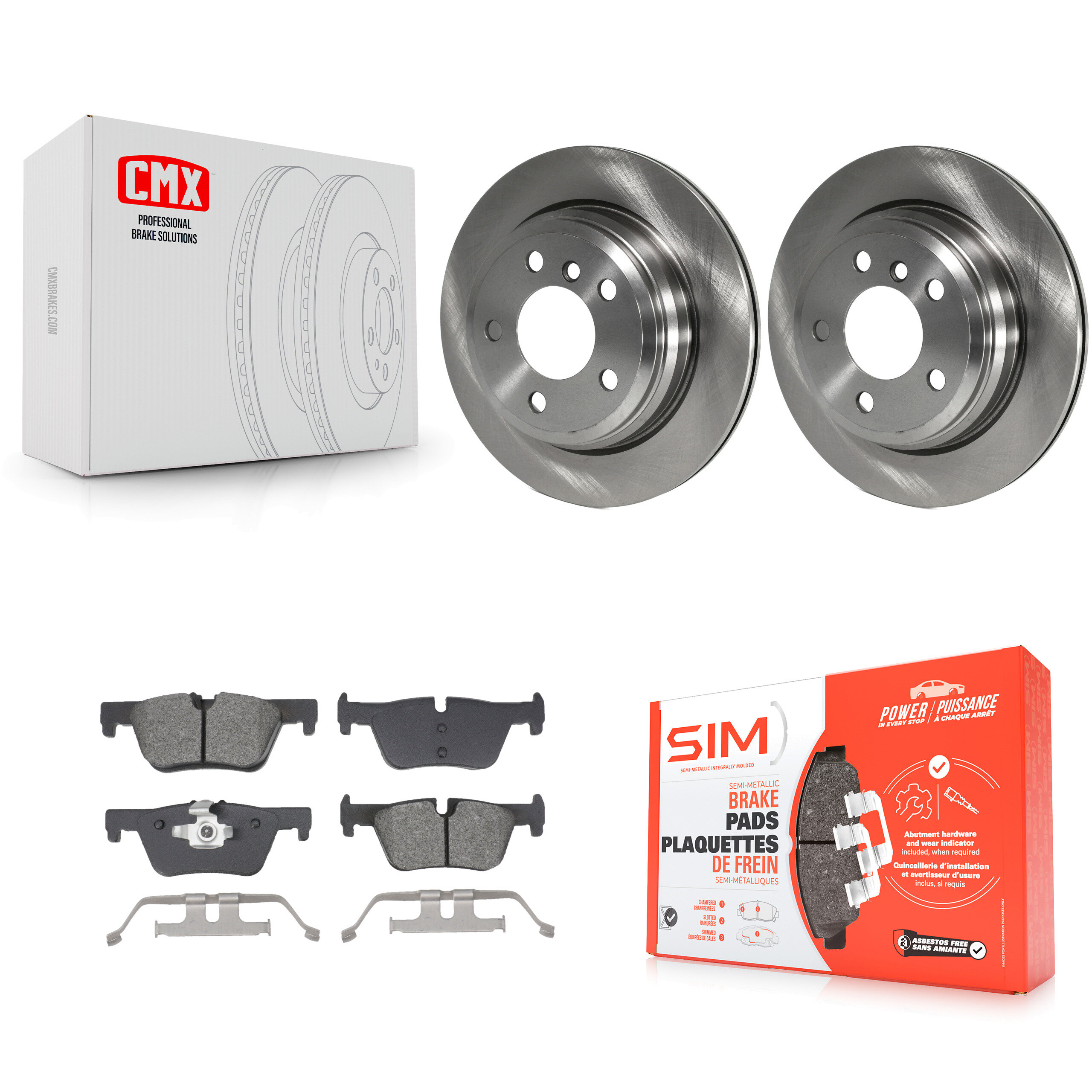 Transit Auto - K8S-104016 - Rear Disc Brake Kits