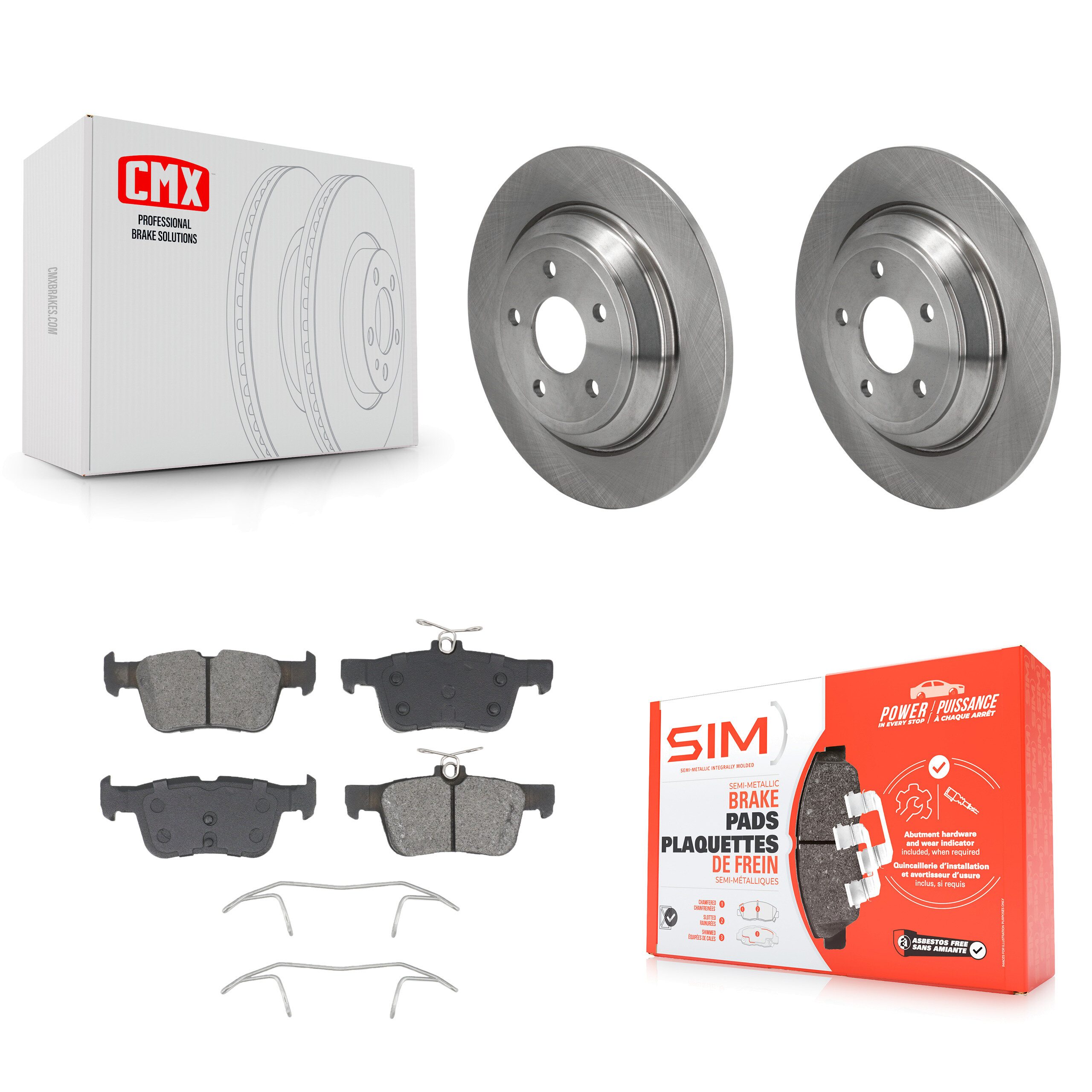 Transit Auto - K8S-104017 - Rear Disc Brake Kits