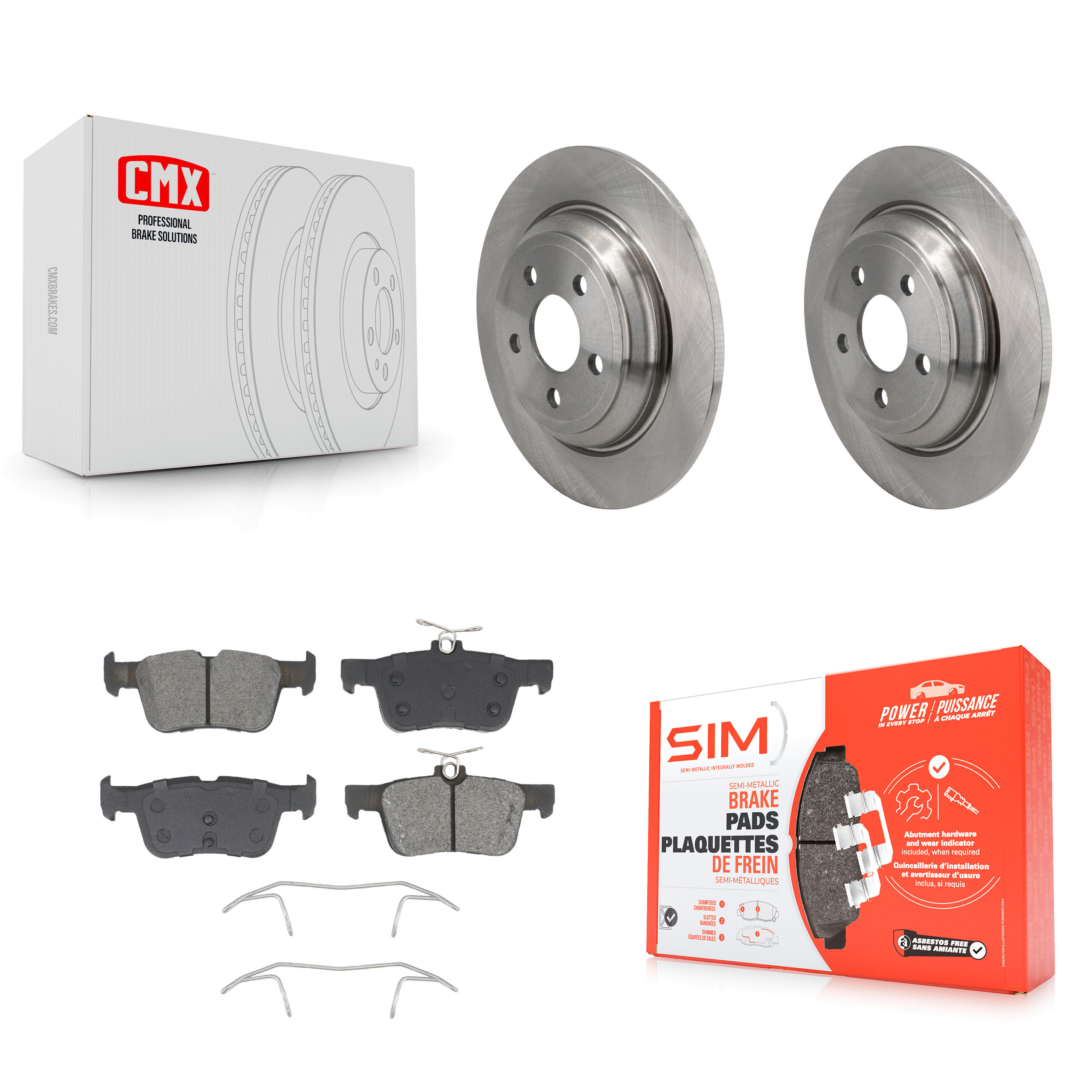 Transit Auto - K8S-104018 - Rear Disc Brake Kits