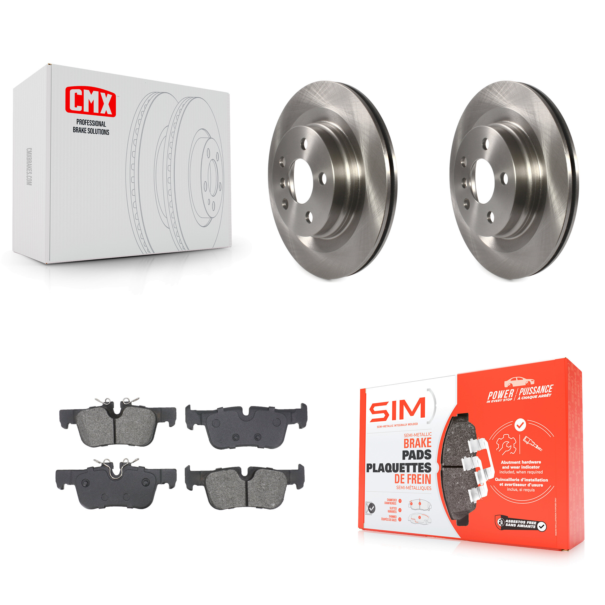 Transit Auto - K8S-104021 - Rear Disc Brake Kits