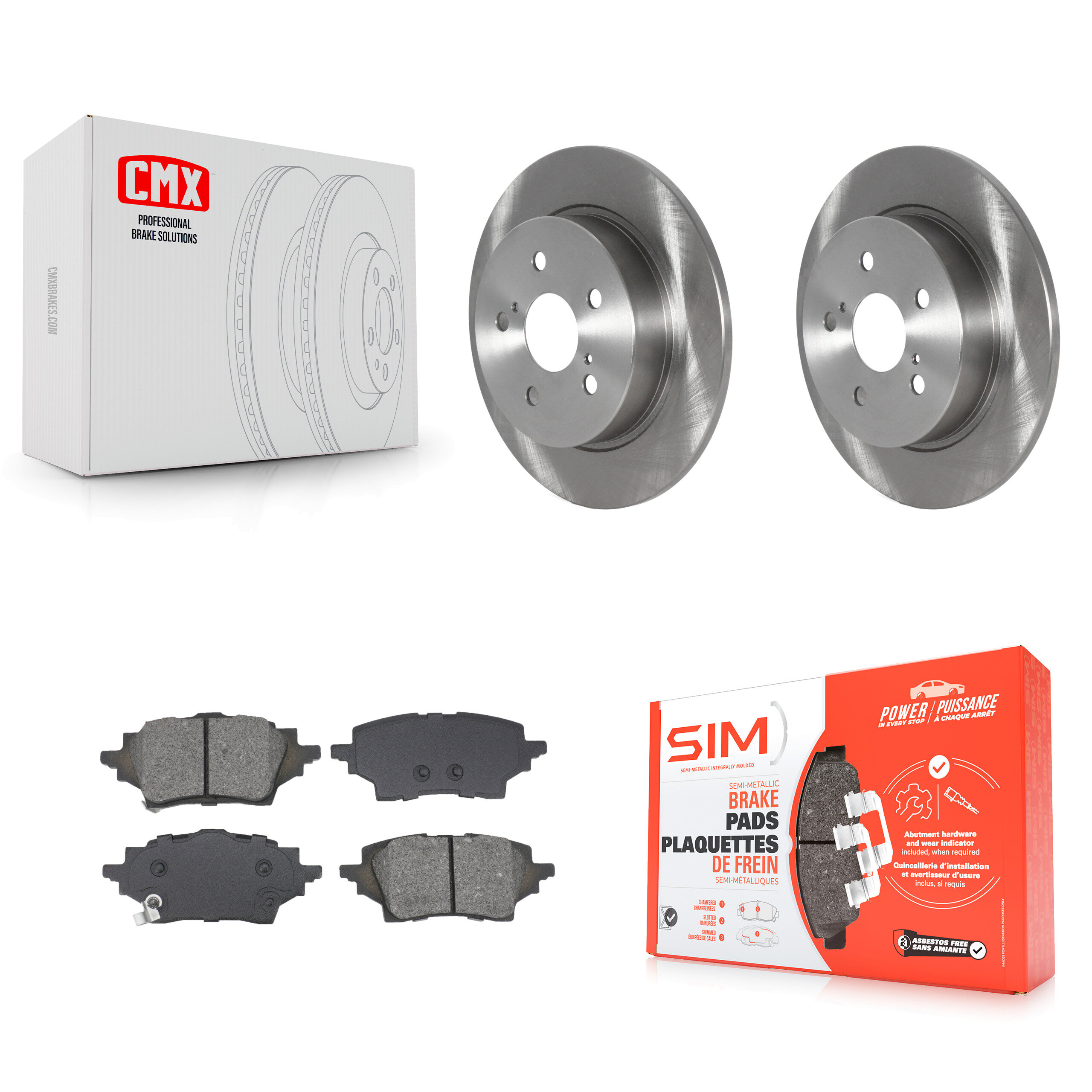 Transit Auto - K8S-104036 - Rear Disc Brake Kits