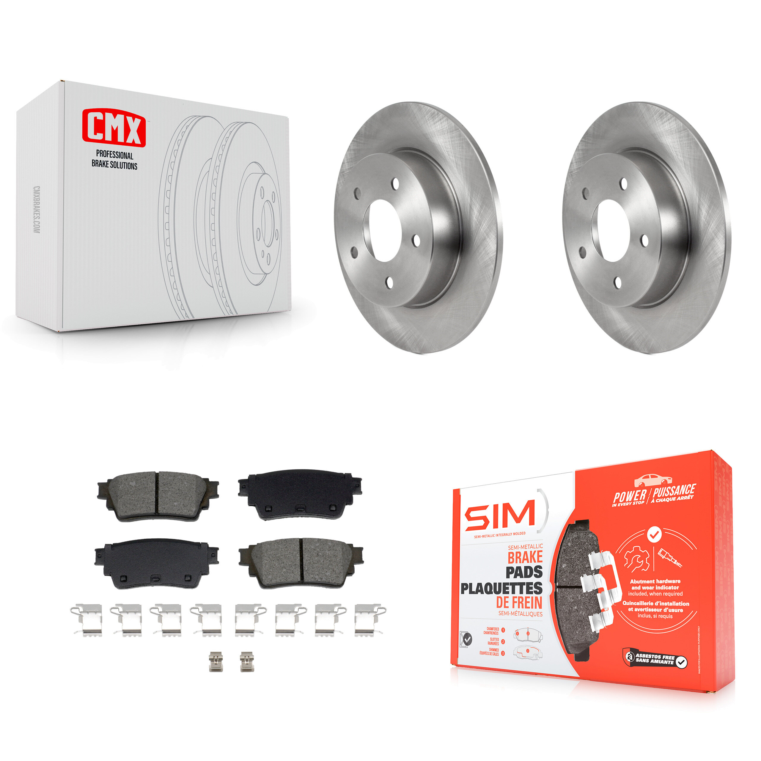 Transit Auto - K8S-104040 - Rear Disc Brake Kits