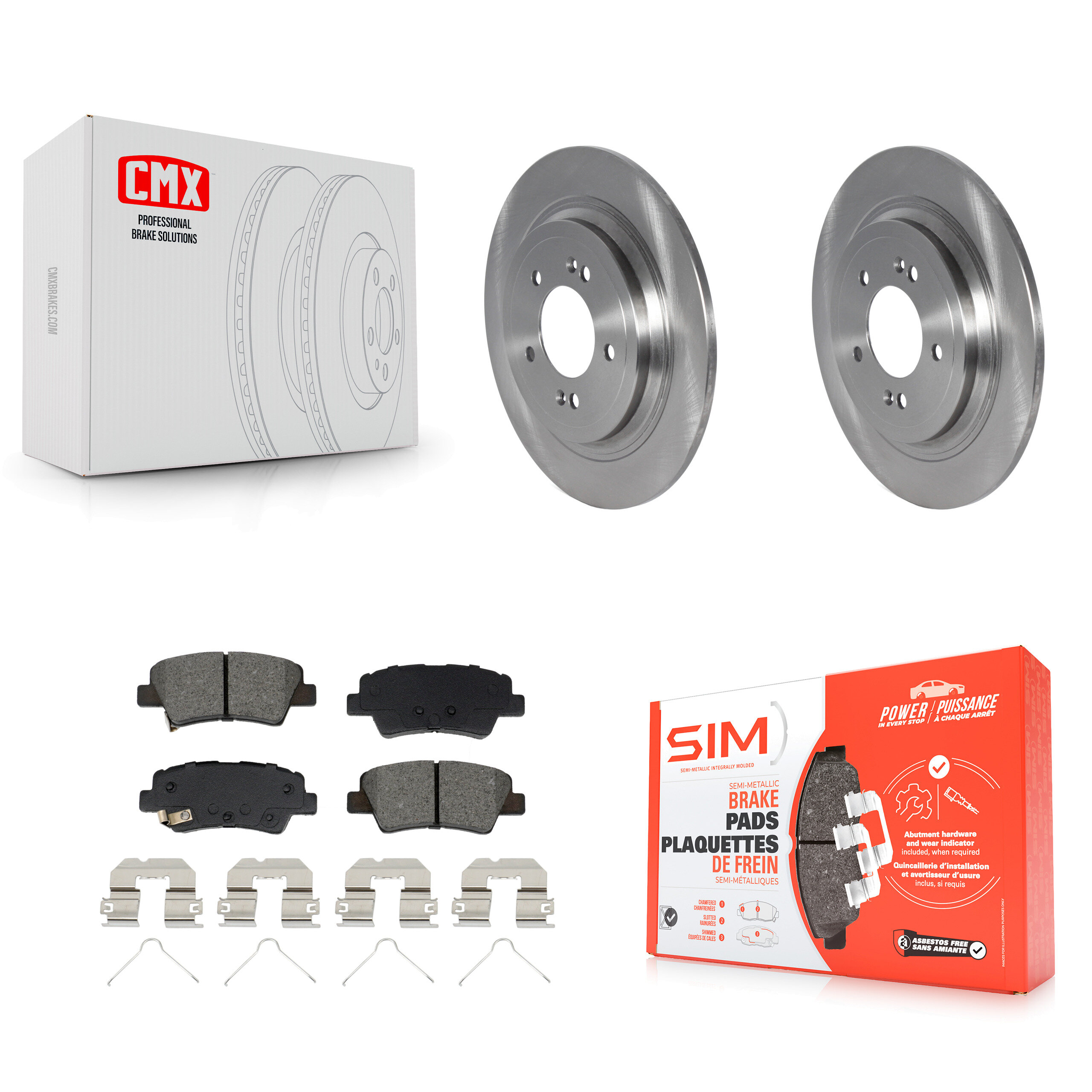 Transit Auto - K8S-104042 - Rear Disc Brake Kits