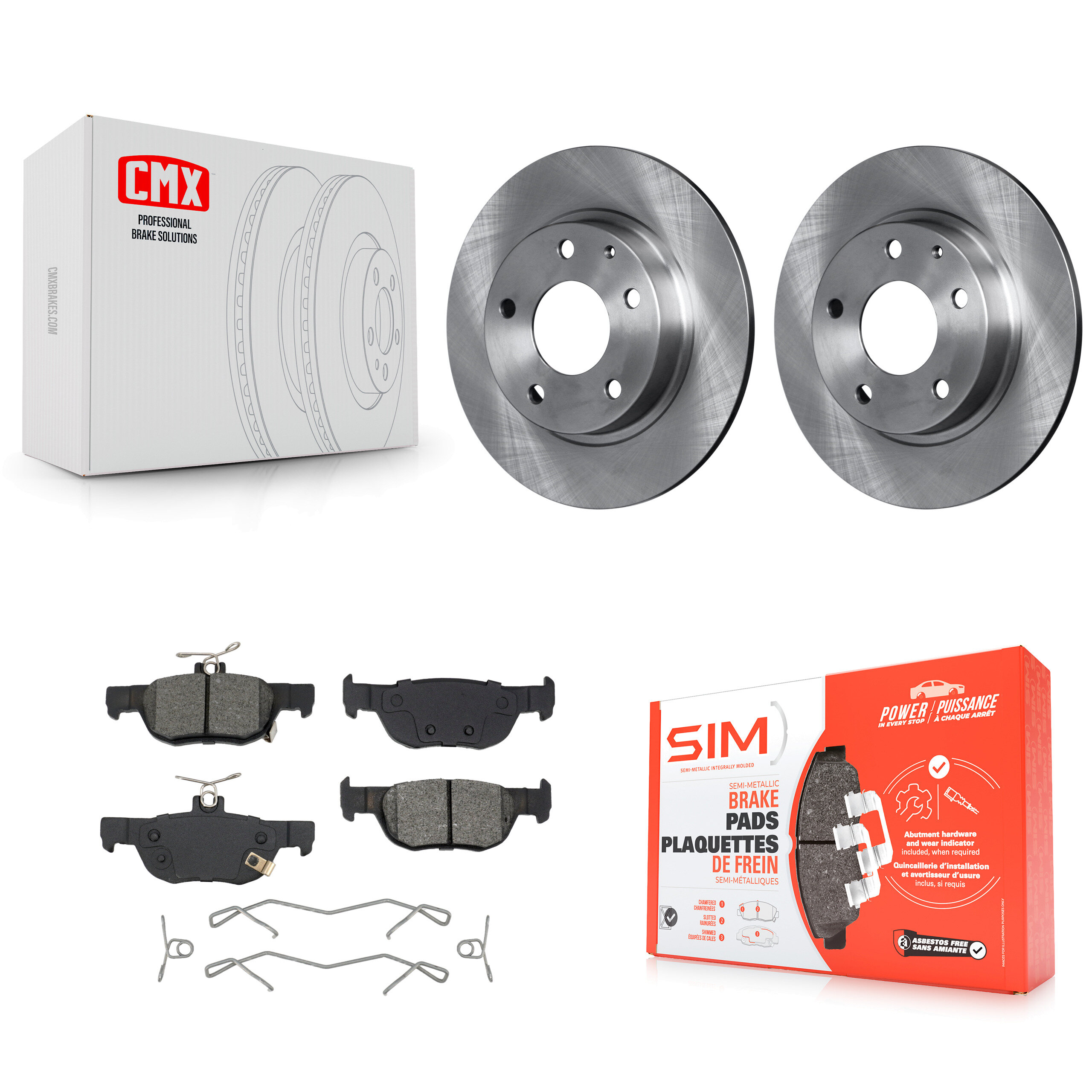 Transit Auto - K8S-104044 - Rear Disc Brake Kits
