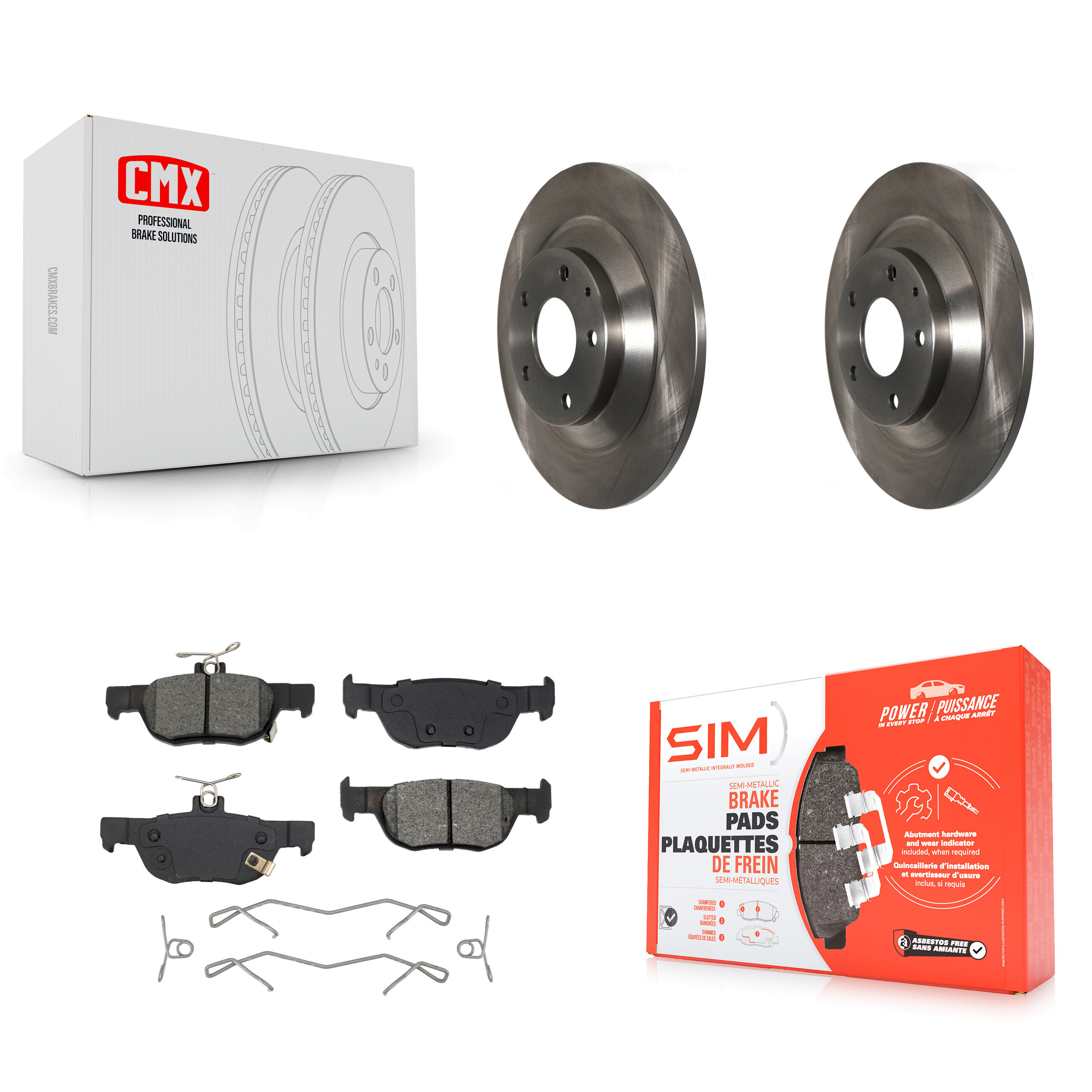 Transit Auto - K8S-104045 - Rear Disc Brake Kits