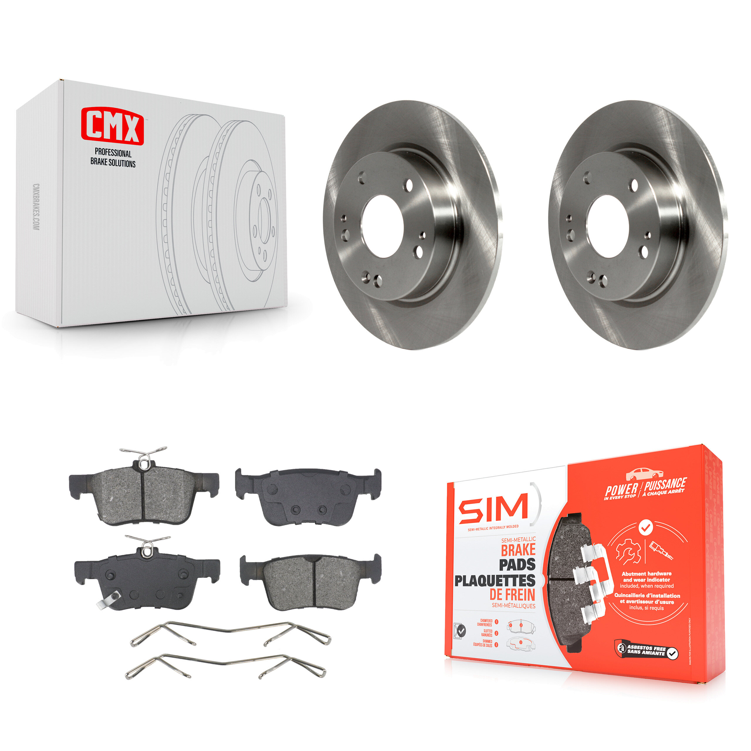 Transit Auto - K8S-104048 - Rear Disc Brake Kits
