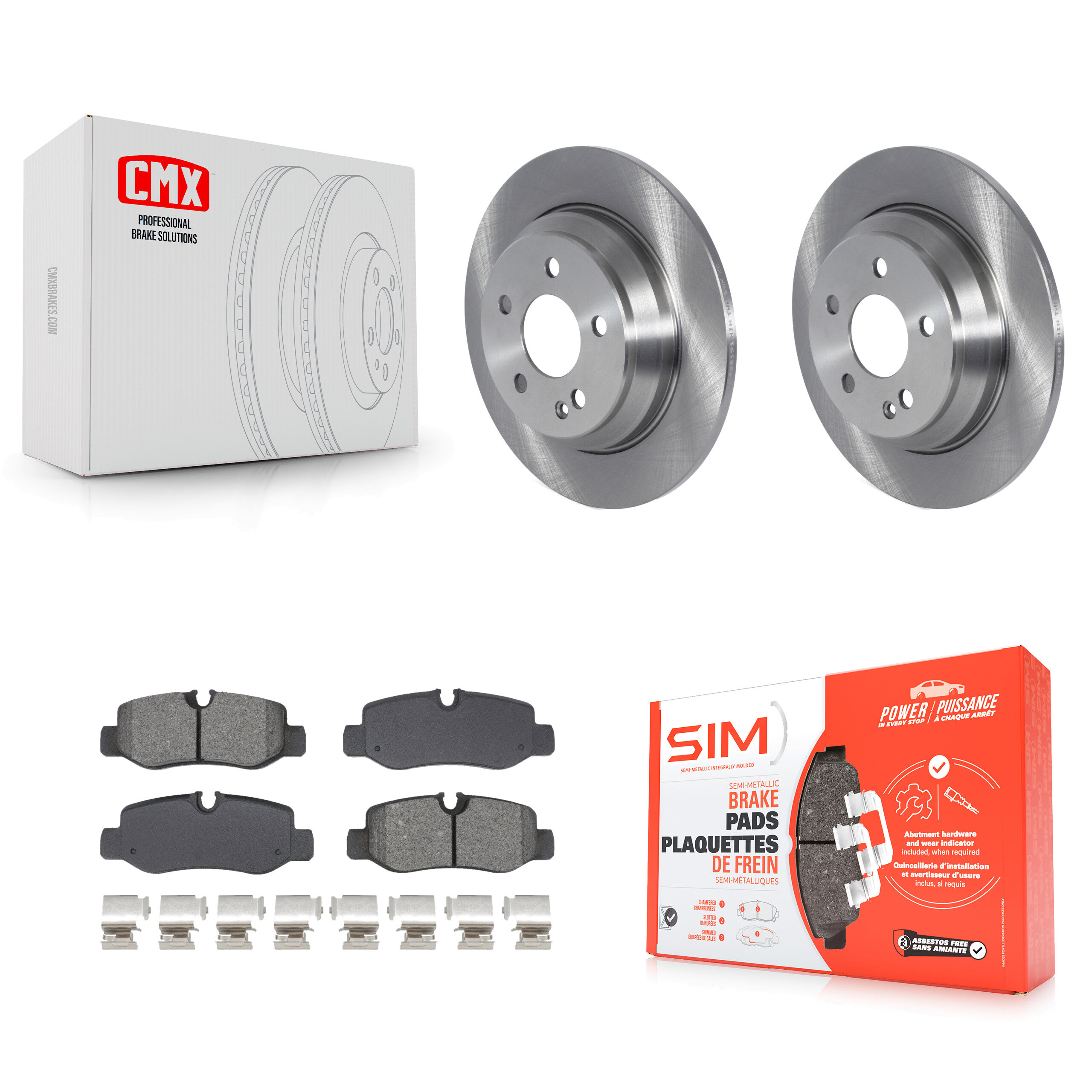 Transit Auto - K8S-104055 - Rear Disc Brake Kits