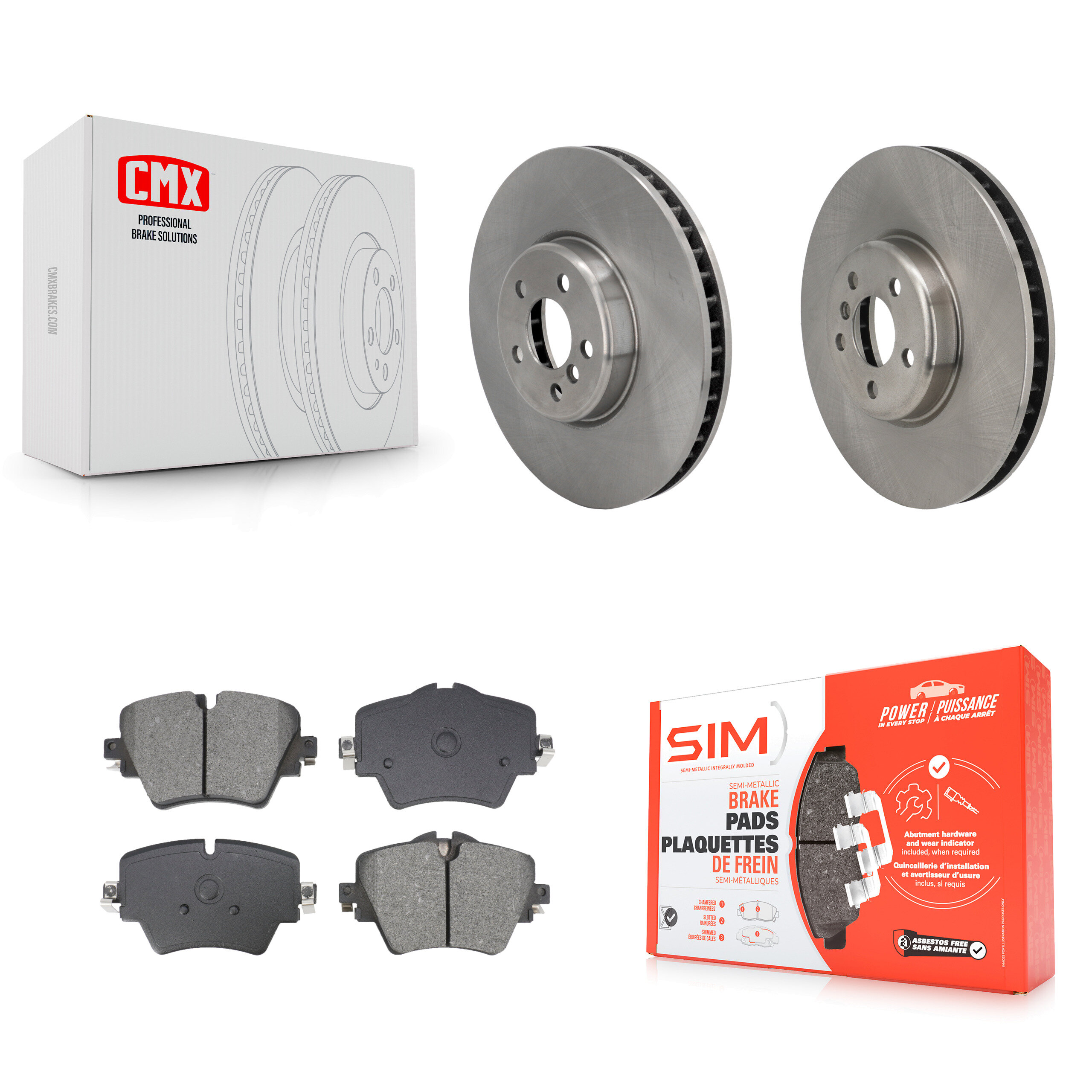 Transit Auto - K8S-104101 - Front Disc Brake Kits