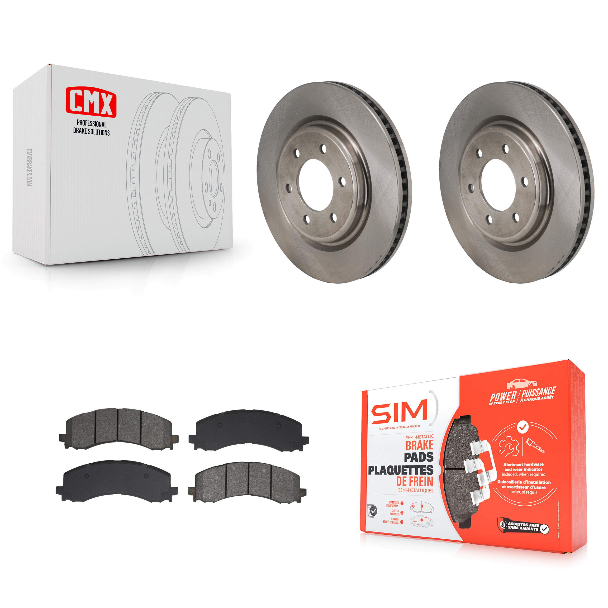 Transit Auto - K8S-104160 - Front Disc Brake Kits