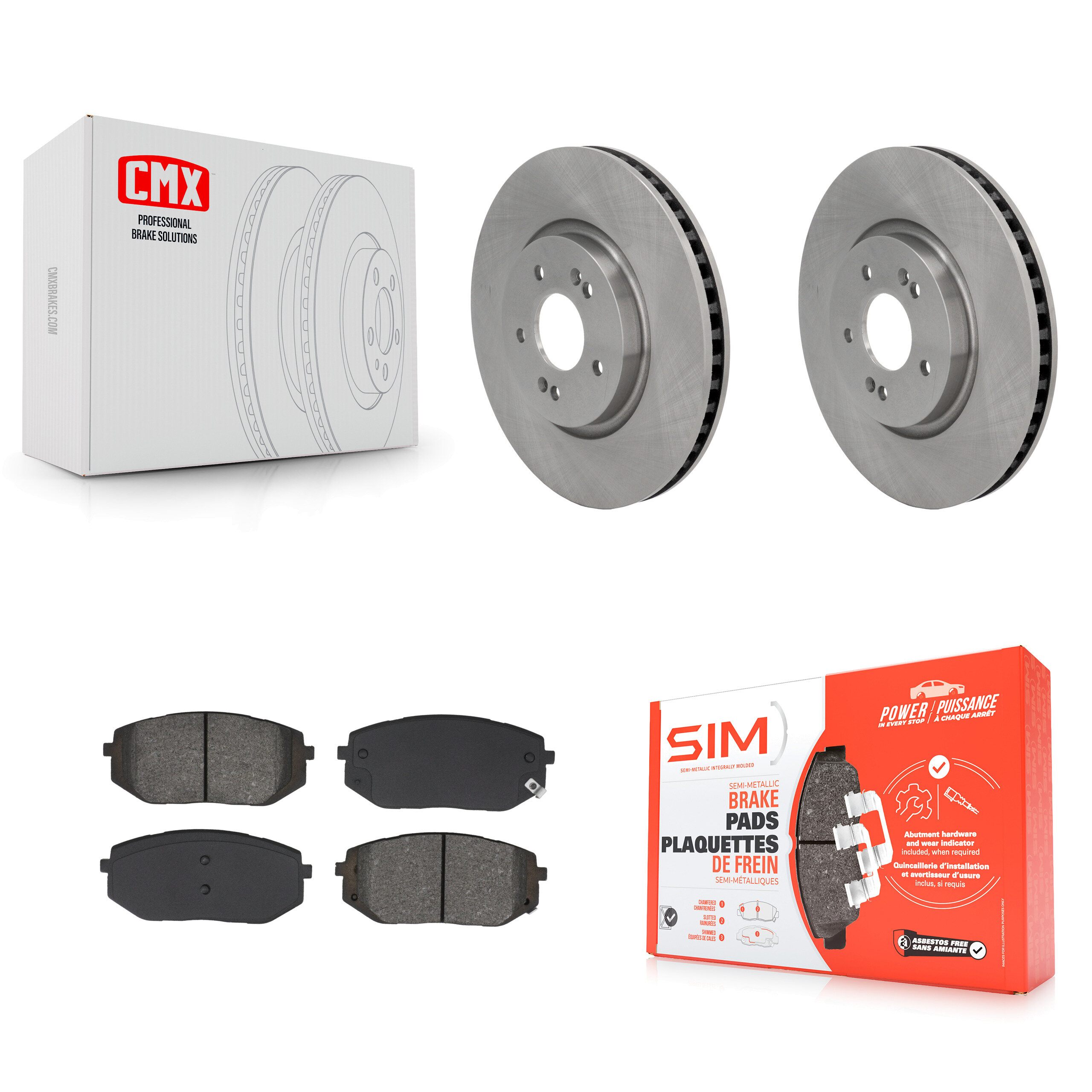 Transit Auto - K8S-104169 - Front Disc Brake Kits