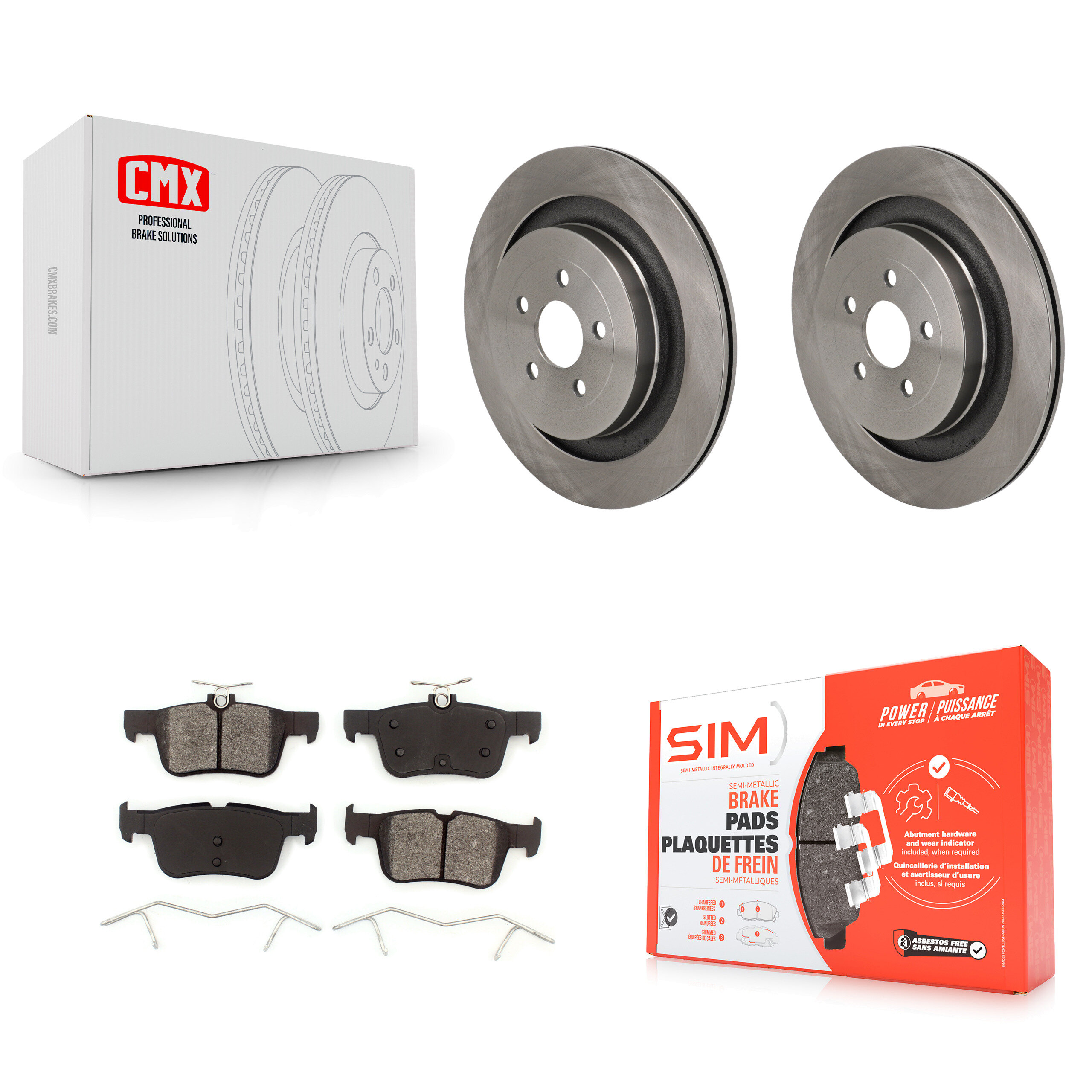 Transit Auto - K8S-104182 - Rear Disc Brake Kits