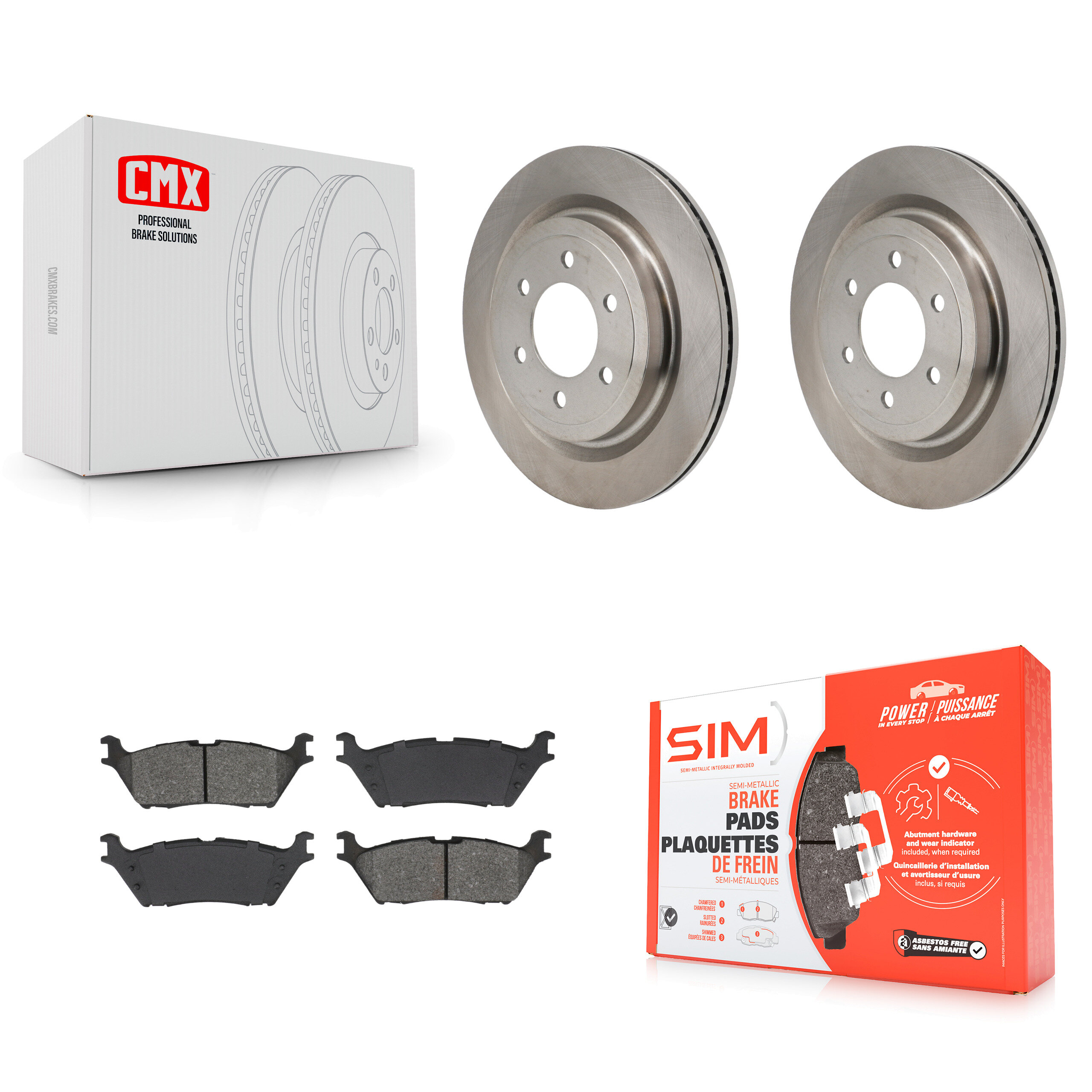 Transit Auto - K8S-104190 - Rear Disc Brake Kits