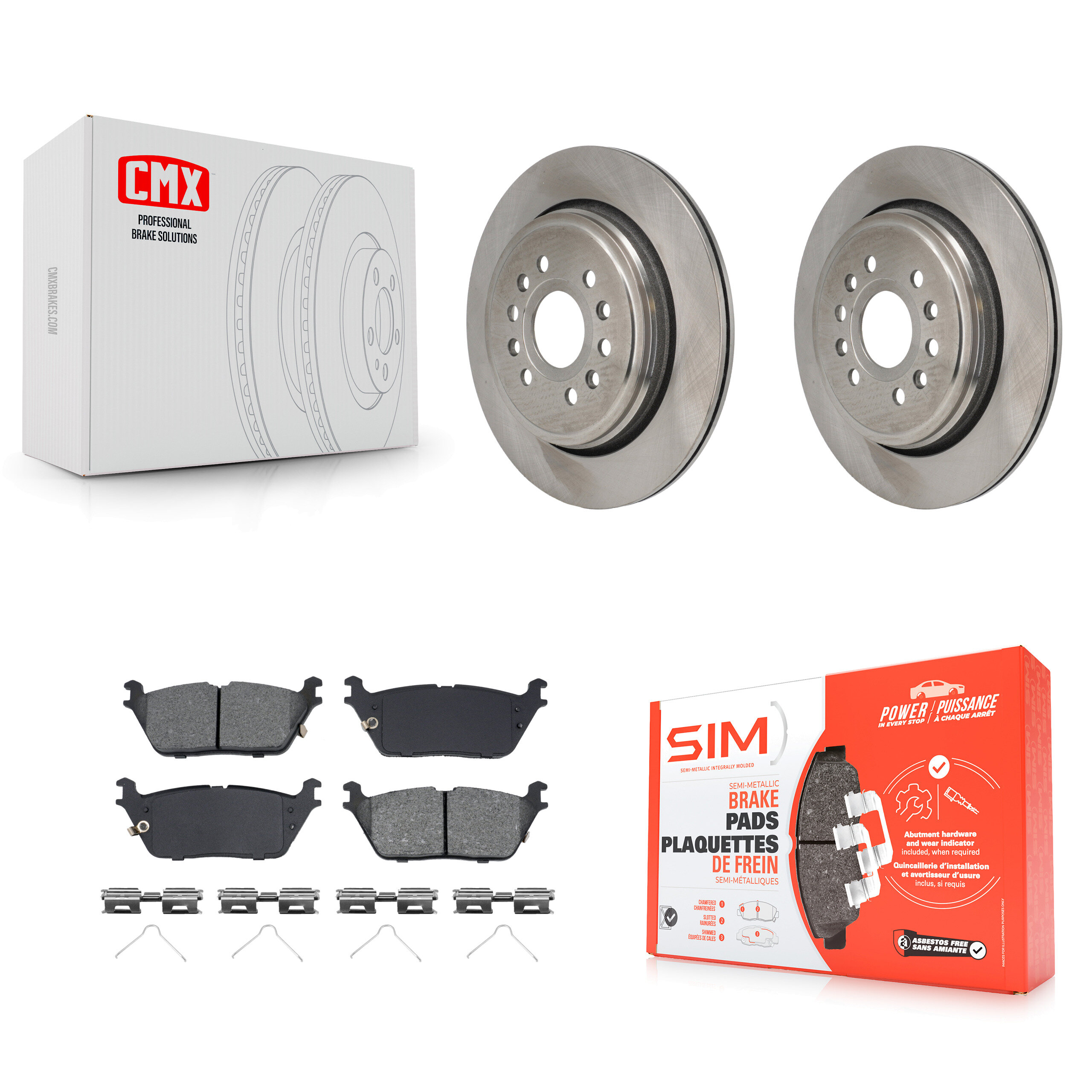 Transit Auto - K8S-104193 - Rear Disc Brake Kits