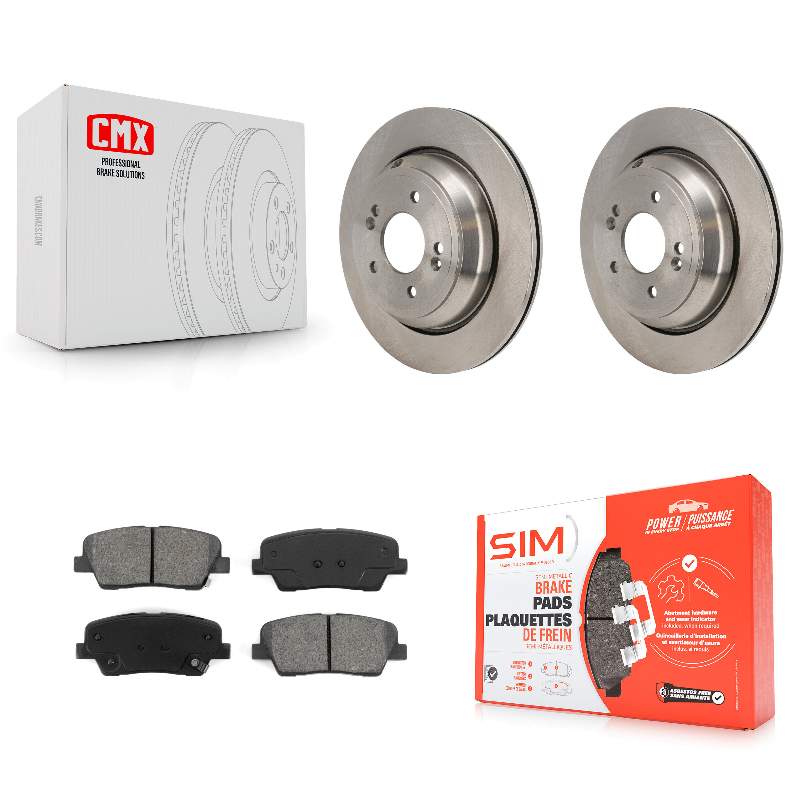 Transit Auto - K8S-104195 - Rear Disc Brake Kits