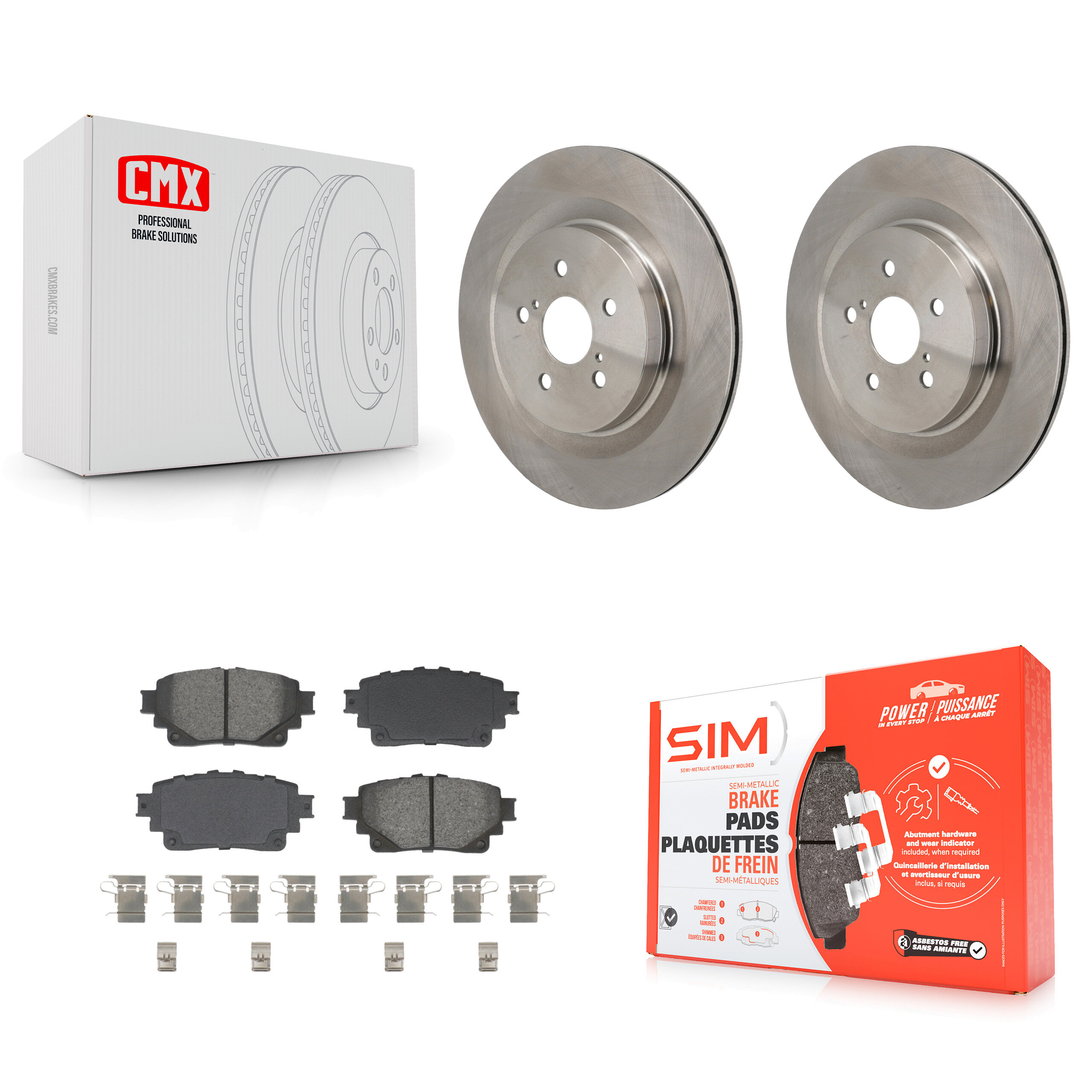 Transit Auto - K8S-104200 - Rear Disc Brake Kits