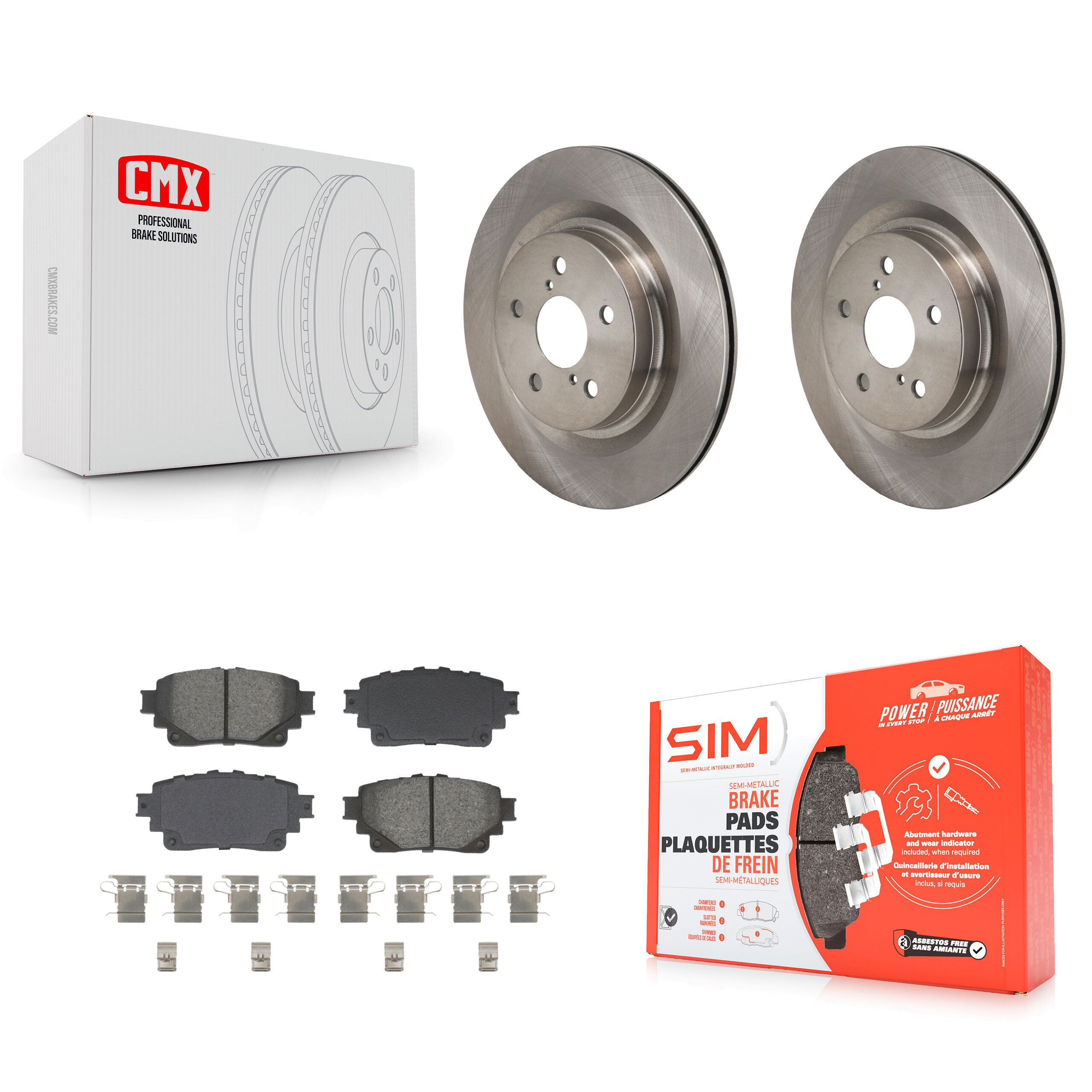 Transit Auto - K8S-104202 - Rear Disc Brake Kits