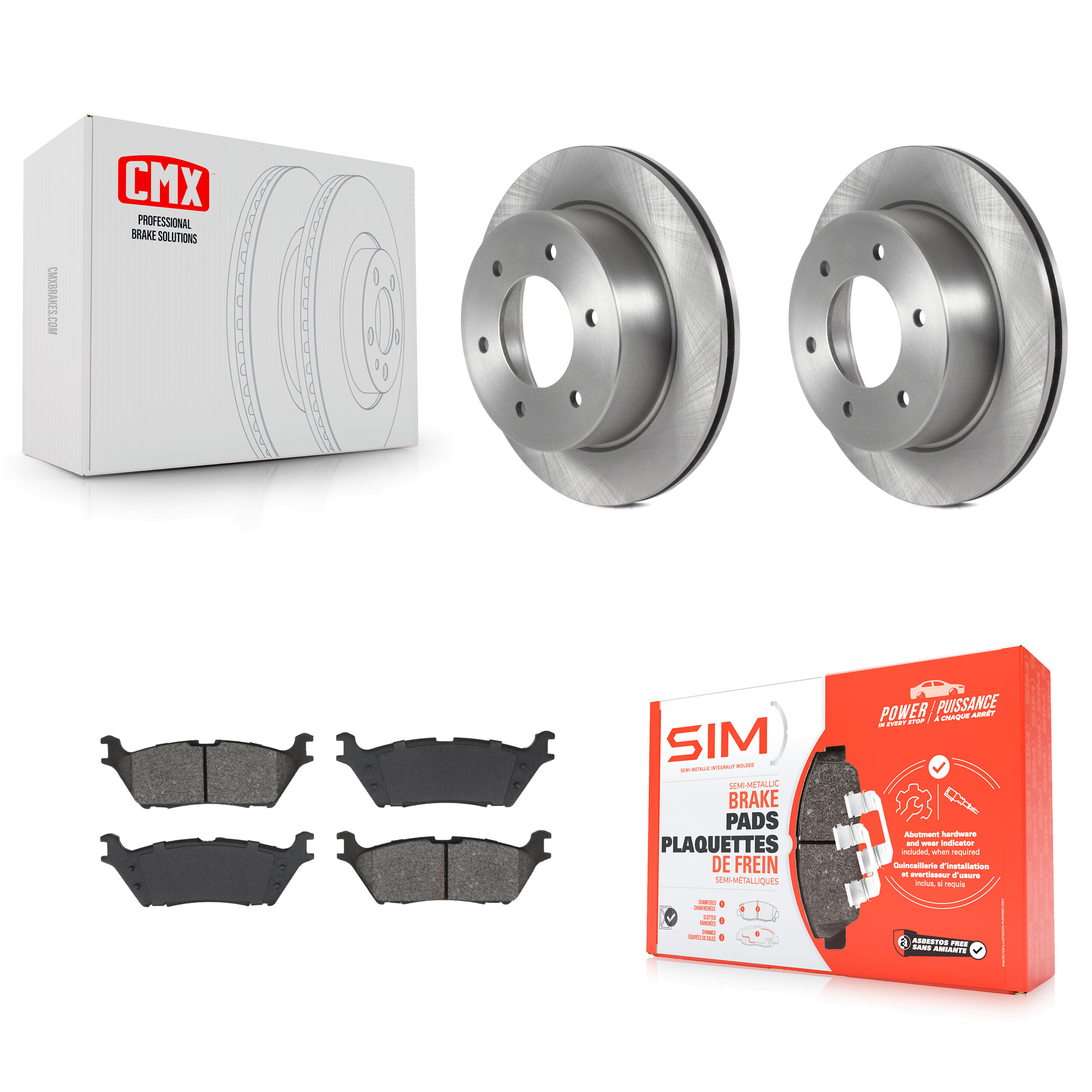 Transit Auto - K8S-104204 - Rear Disc Brake Kits