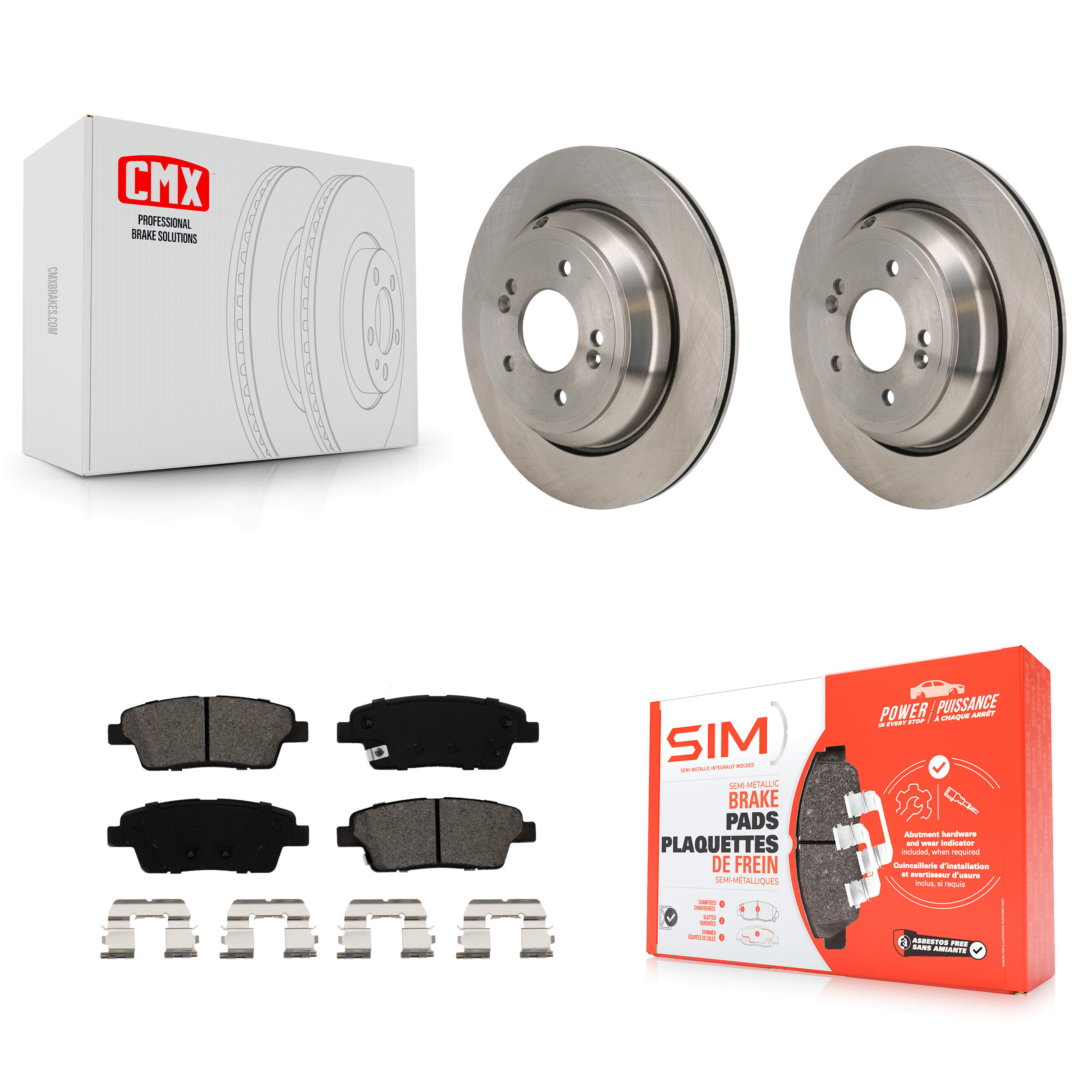 Transit Auto - K8S-104206 - Rear Disc Brake Kits