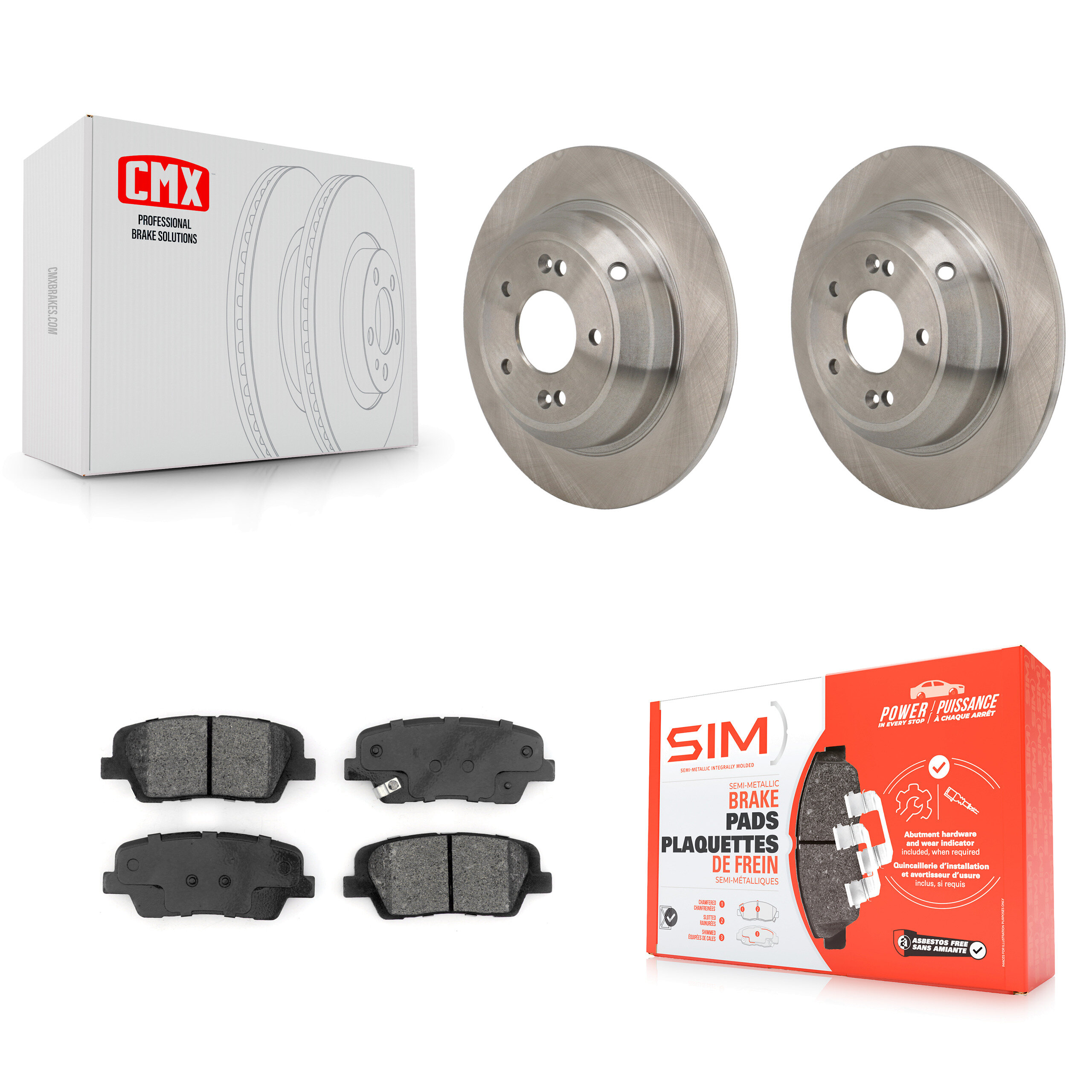 Transit Auto - K8S-104207 - Rear Disc Brake Kits