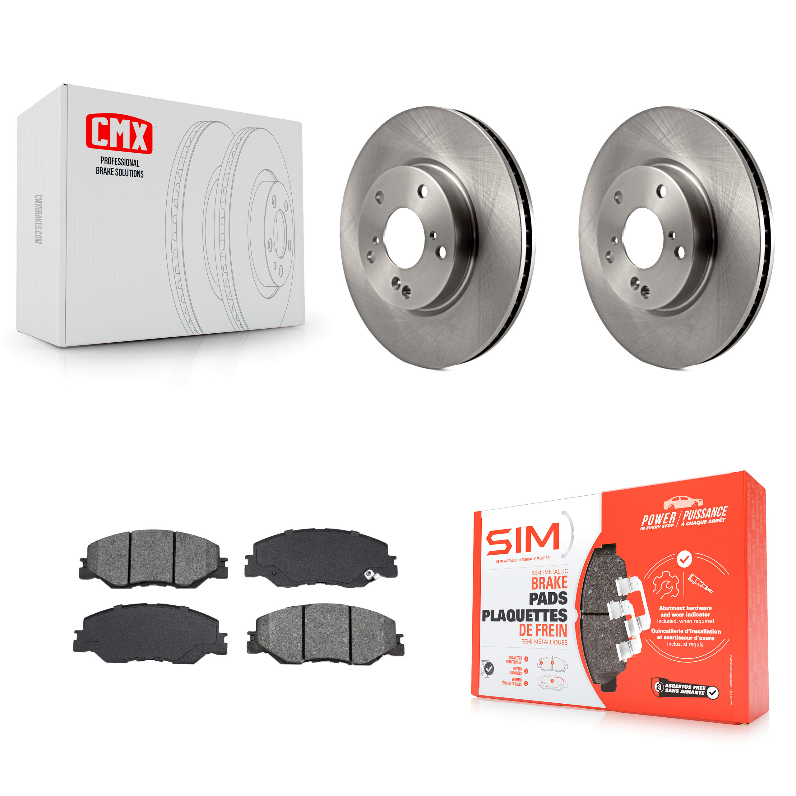 Transit Auto - K8S-104245 - Front Disc Brake Kits