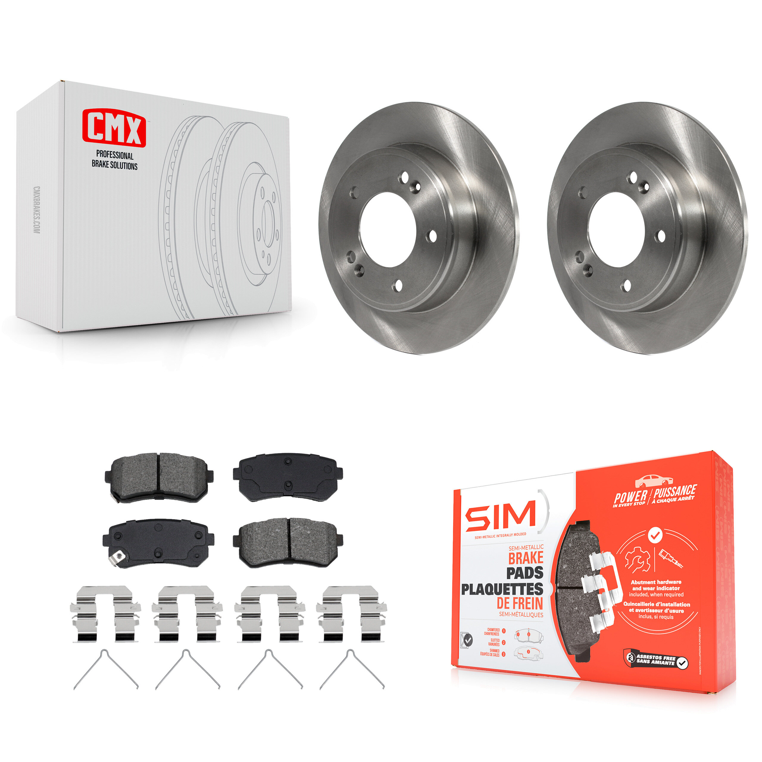 Transit Auto - K8S-104270 - Rear Disc Brake Kits