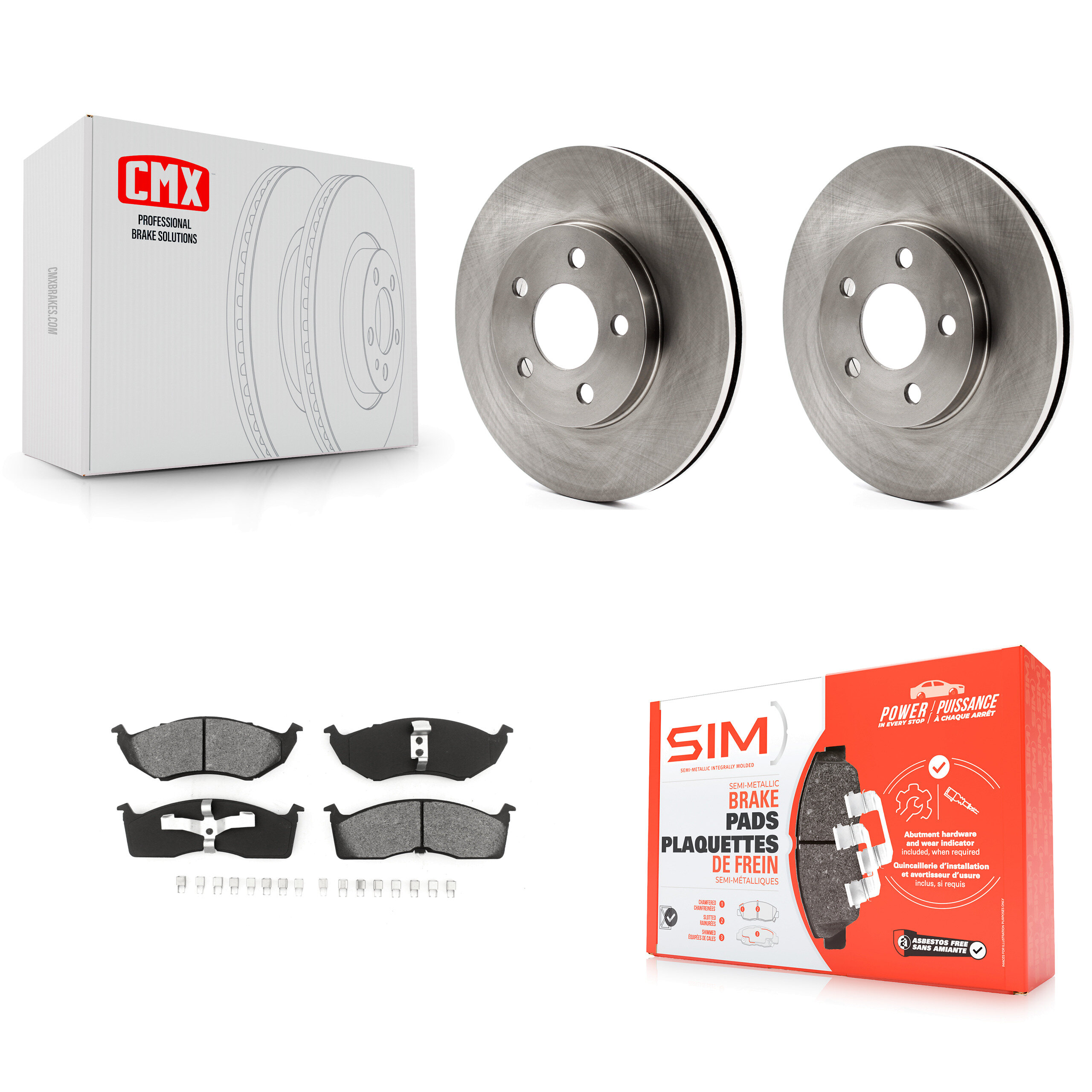 Transit Auto - K8S-104999 - Front Disc Brake Kits