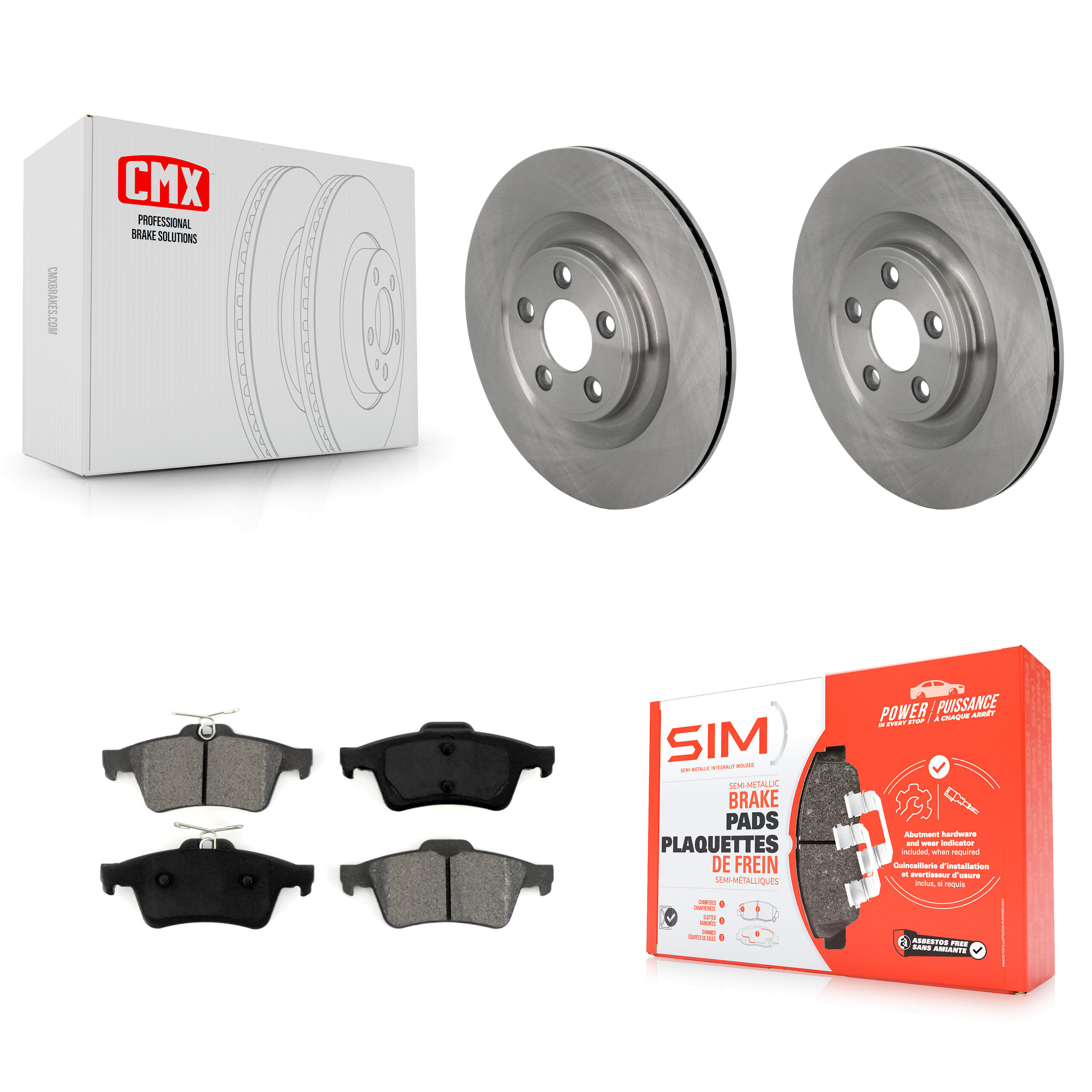 Transit Auto - K8S-105050 - Rear Disc Brake Kits