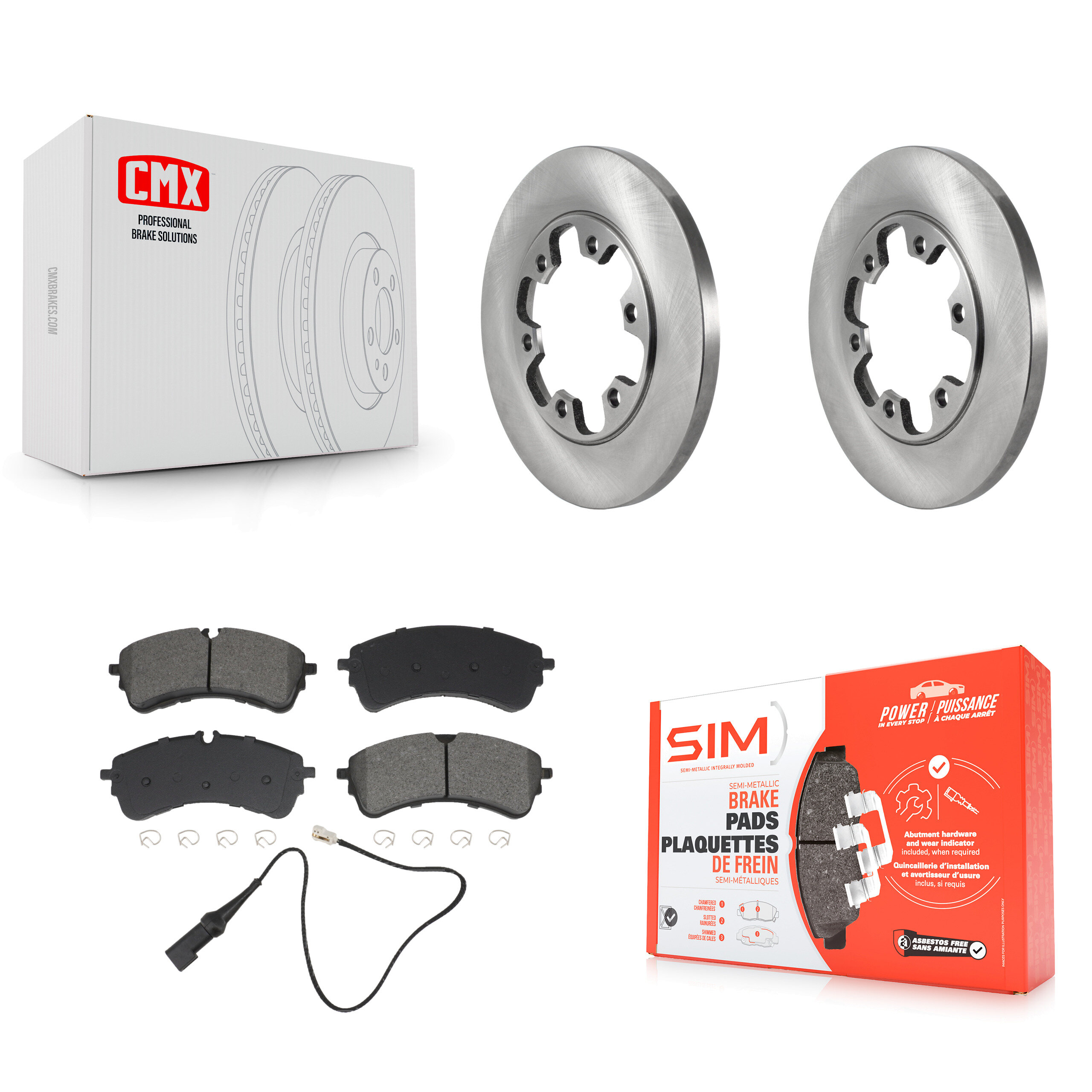 Transit Auto - K8S-105051 - Rear Disc Brake Kits