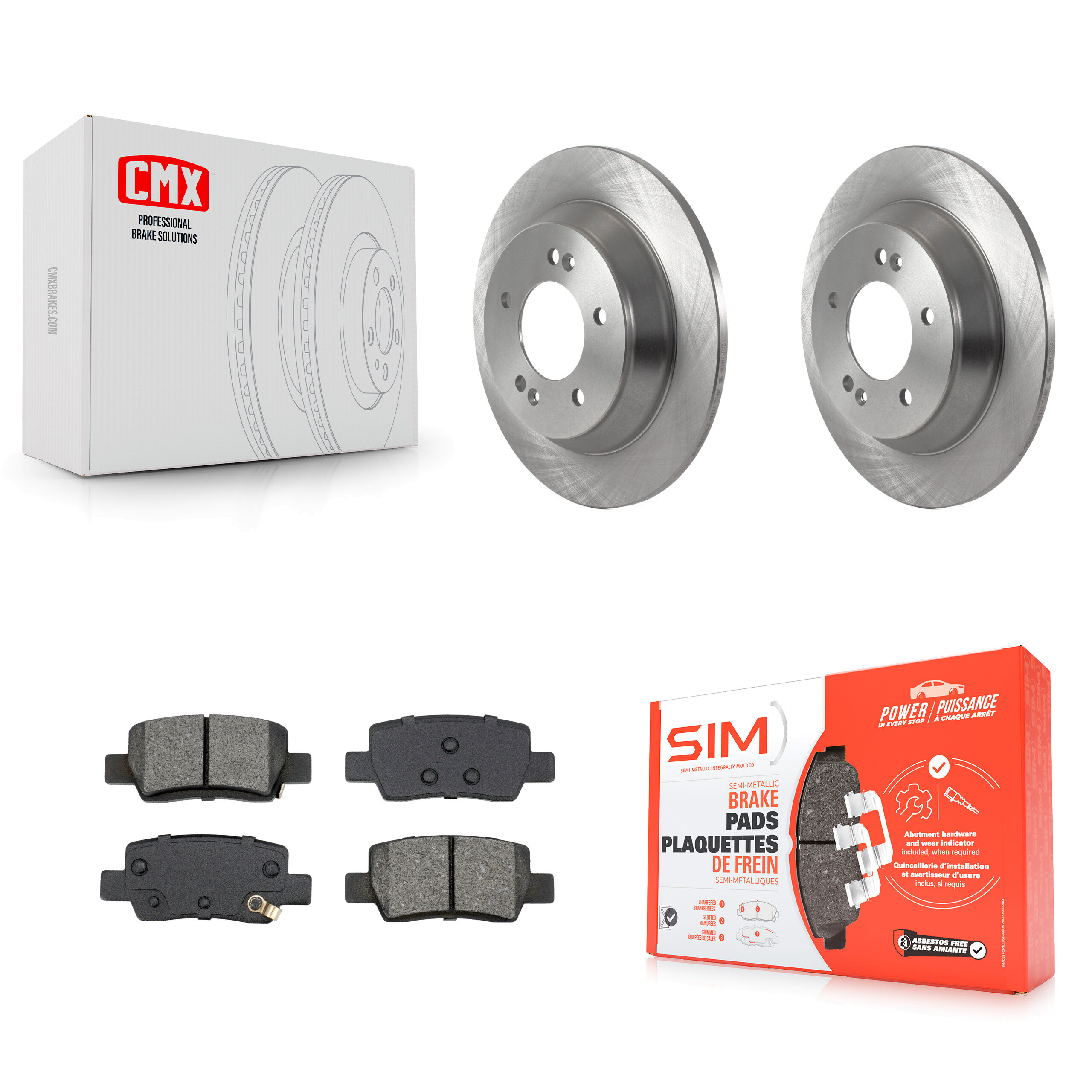 Transit Auto - K8S-105053 - Rear Disc Brake Kits