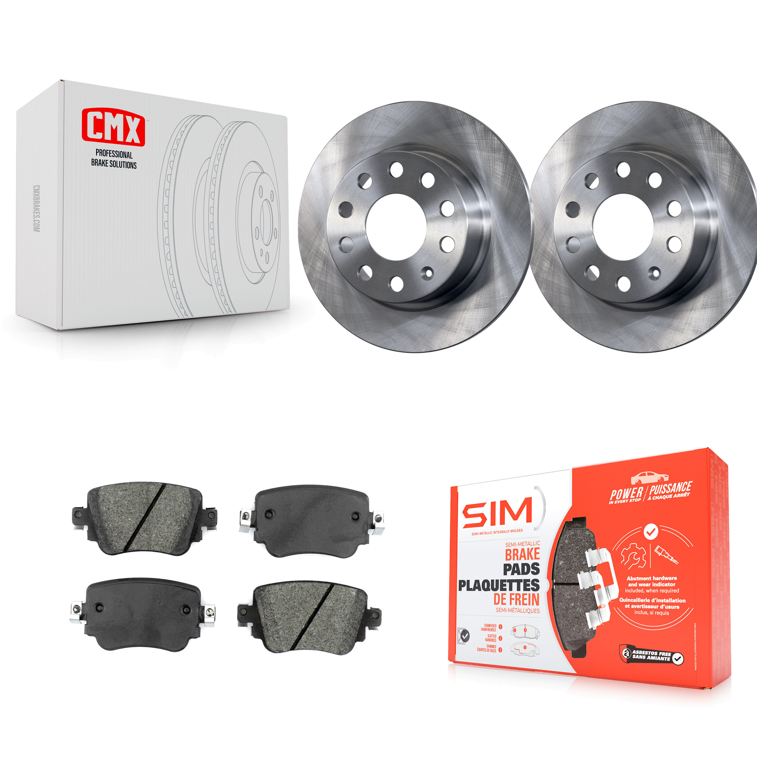 Transit Auto - K8S-105056 - Rear Disc Brake Kits
