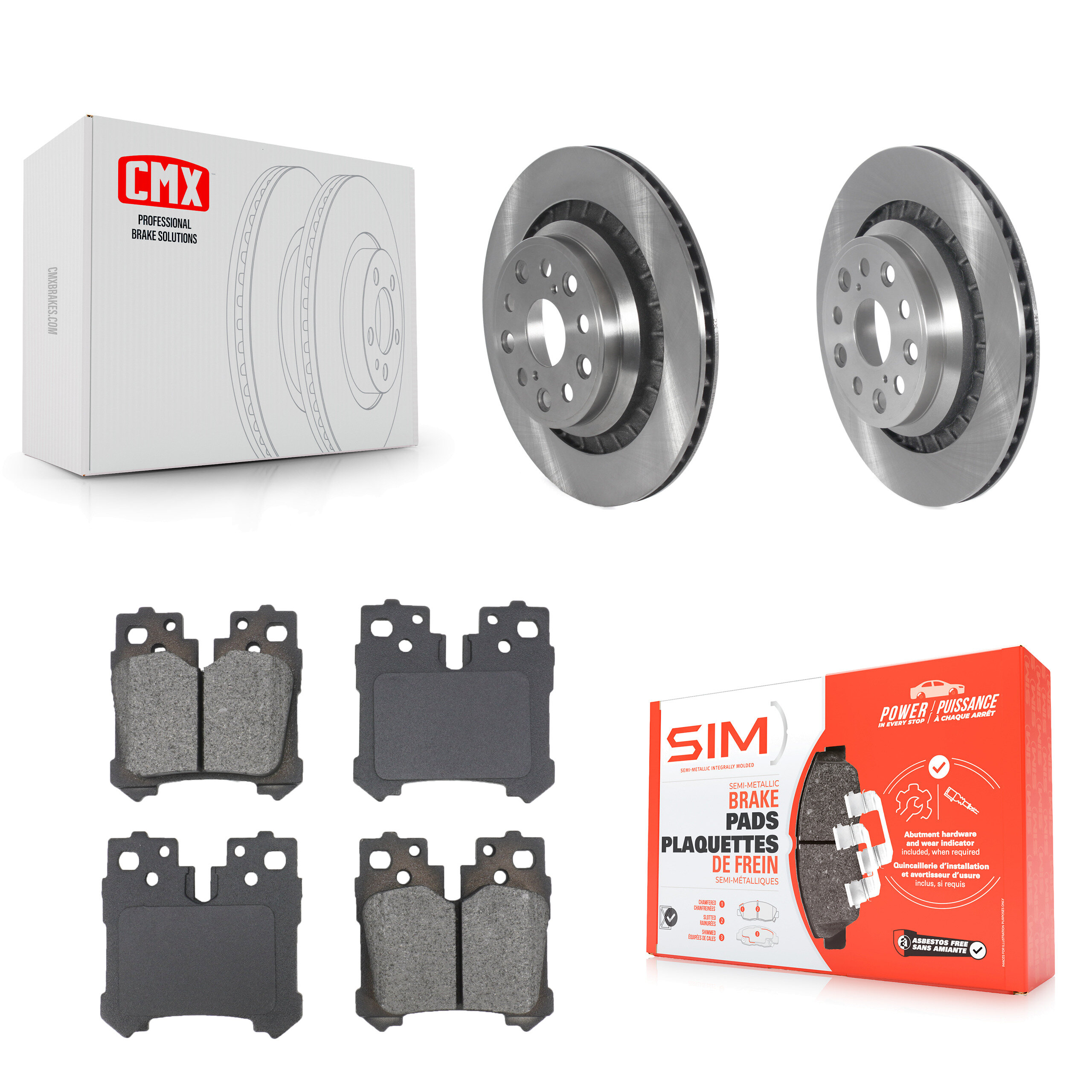 Transit Auto - K8S-105060 - Rear Disc Brake Kits