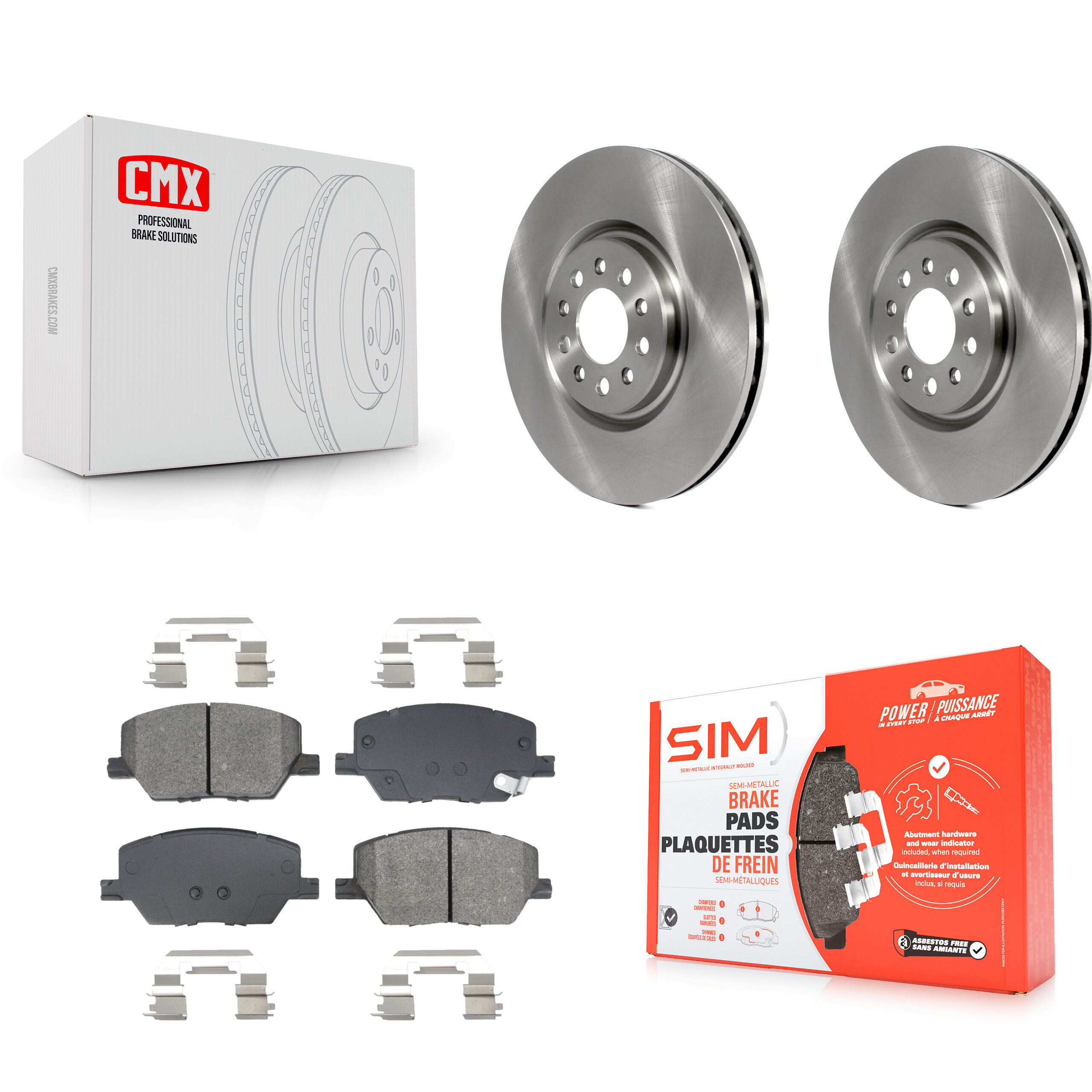 Transit Auto - K8S-105075 - Front Disc Brake Kits