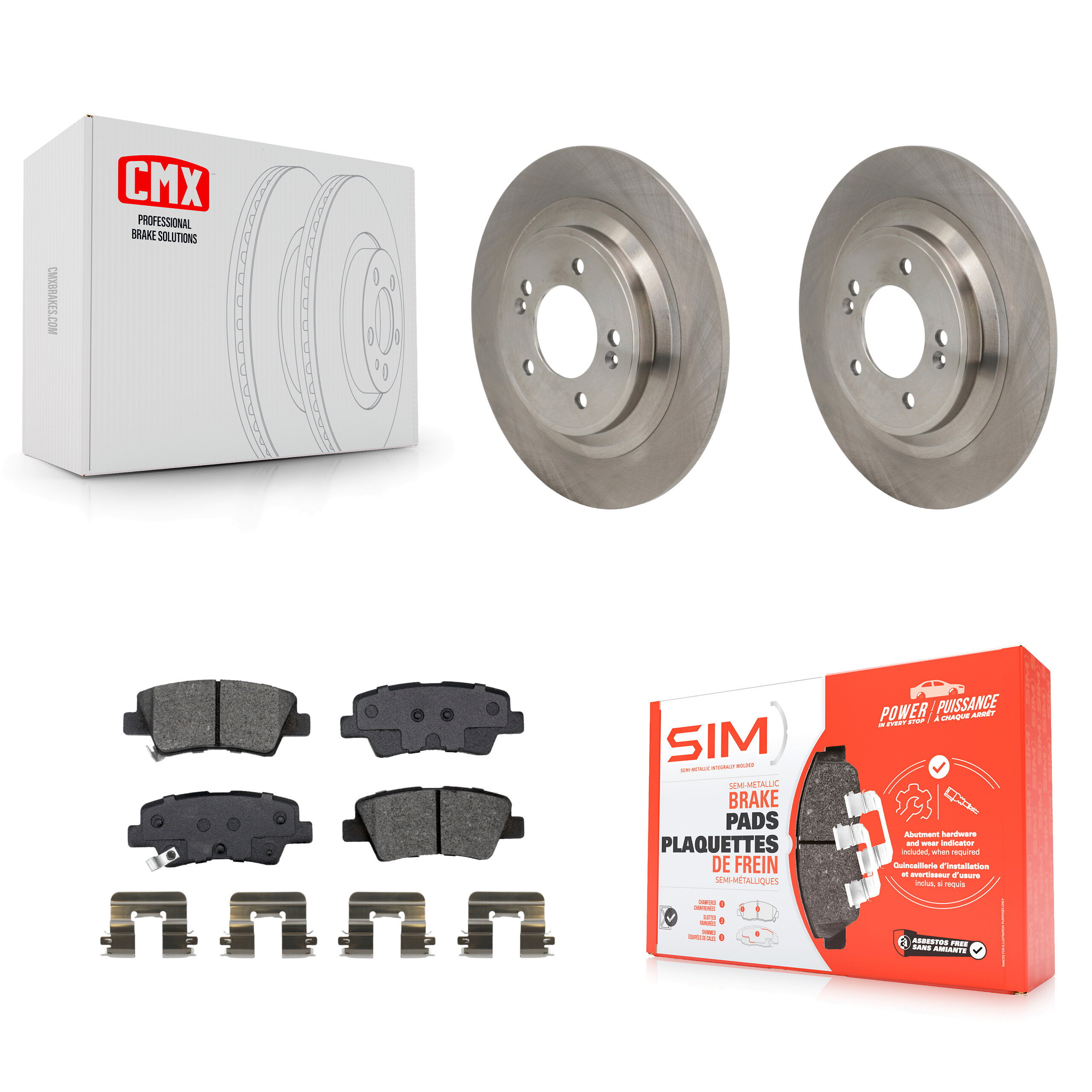 Transit Auto - K8S-105113 - Rear Disc Brake Kits