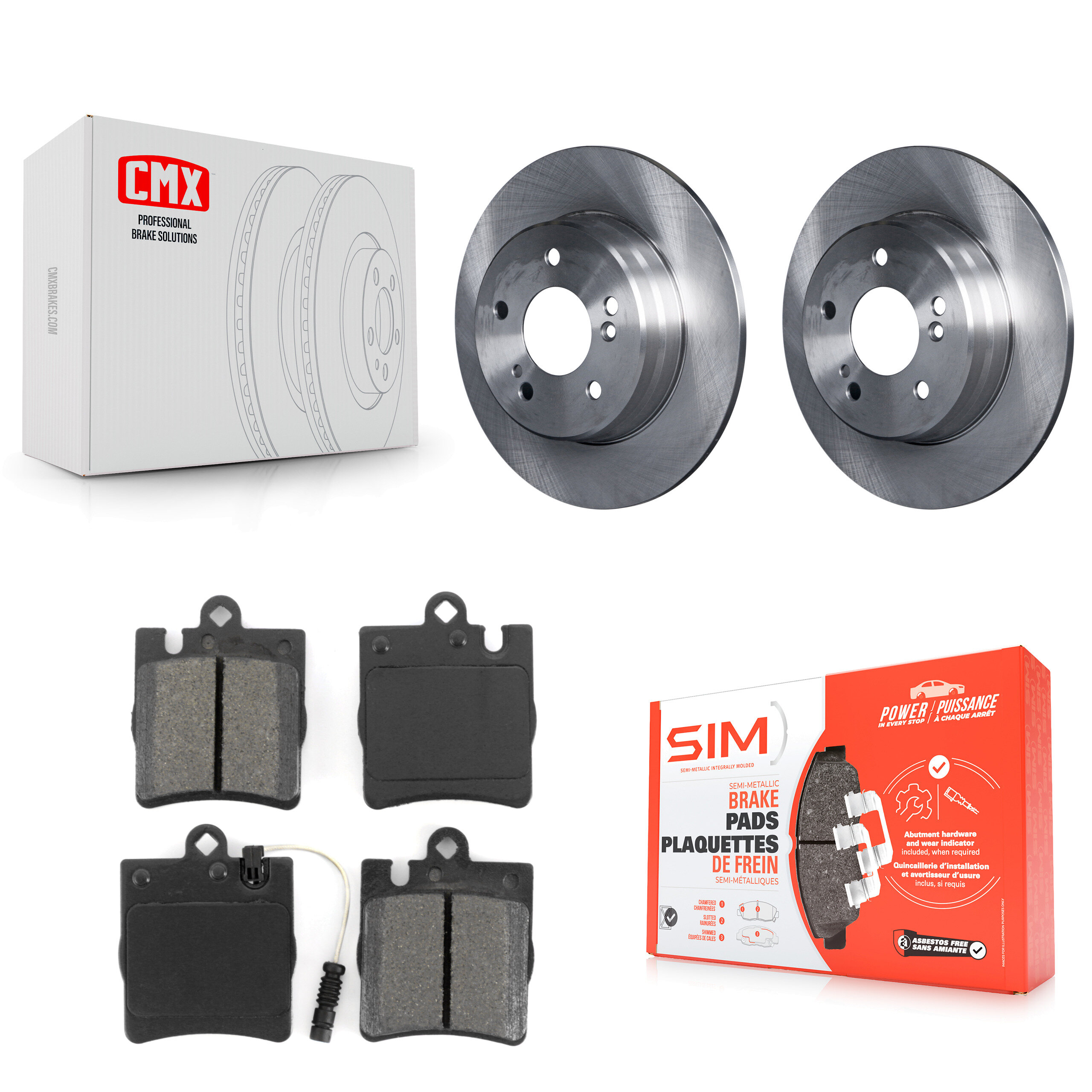 Transit Auto - K8S-105115 - Rear Disc Brake Kits