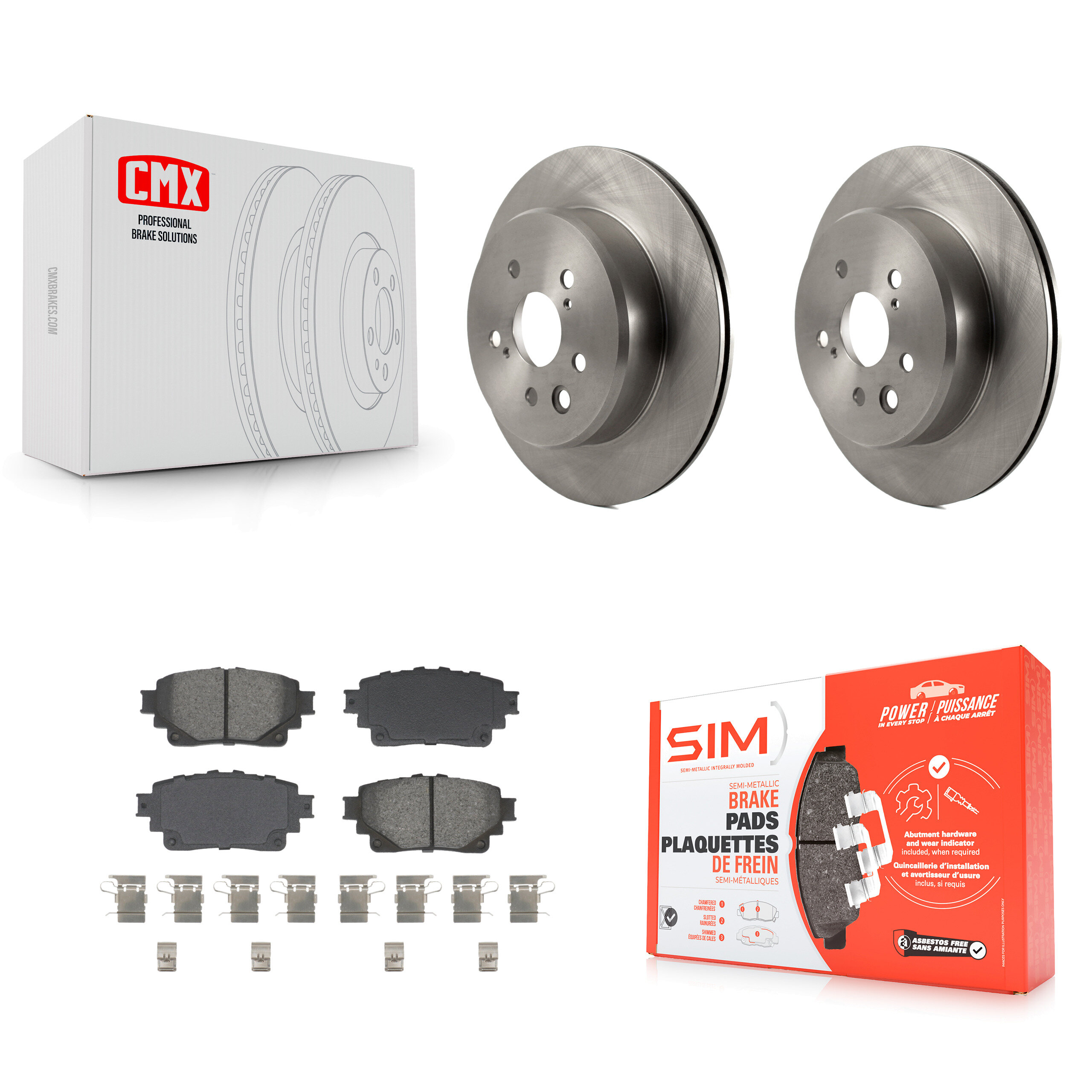 Transit Auto - K8S-105126 - Rear Disc Brake Kits
