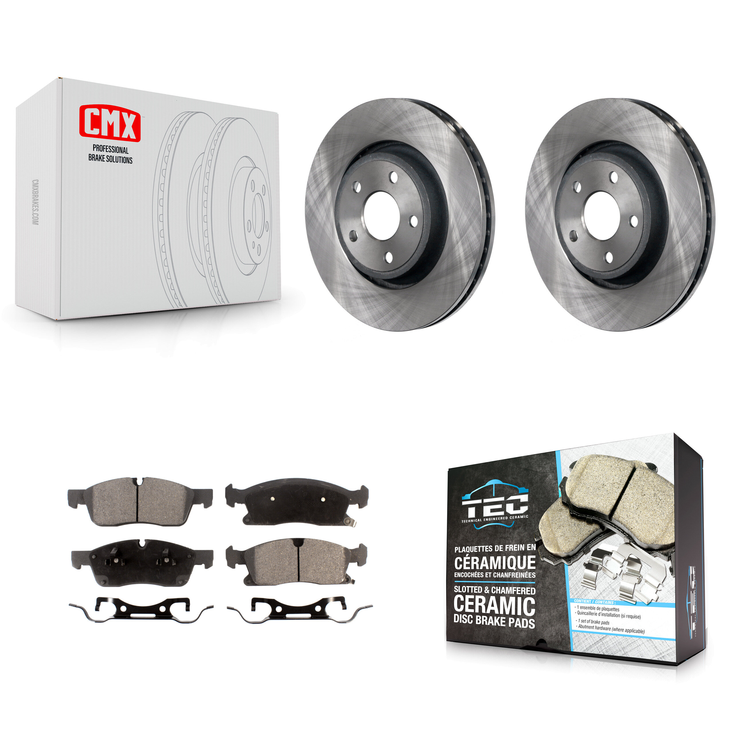 Transit Auto - K8T-100240 - Front Disc Brake Kits