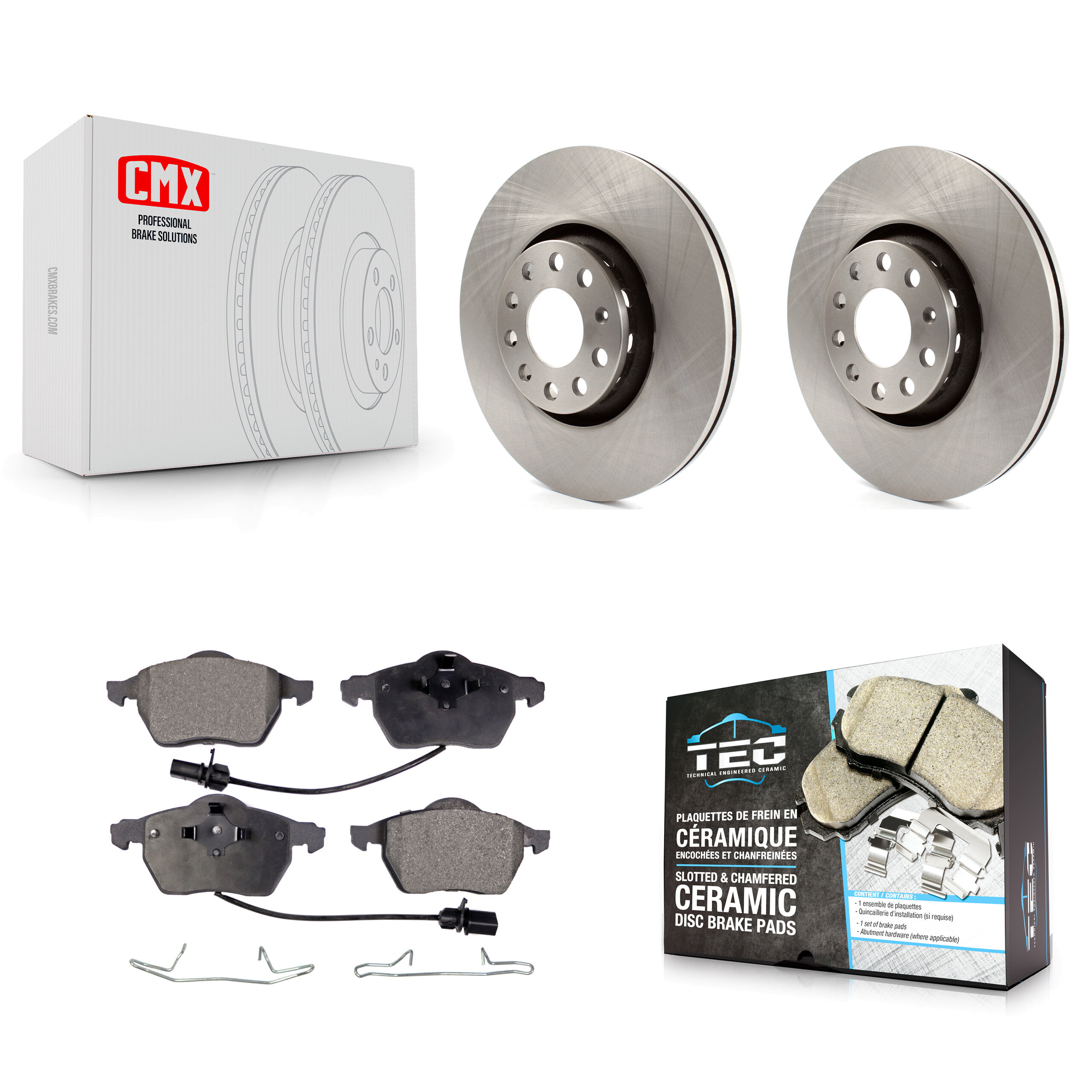 Transit Auto - K8T-100358 - Front Disc Brake Kits