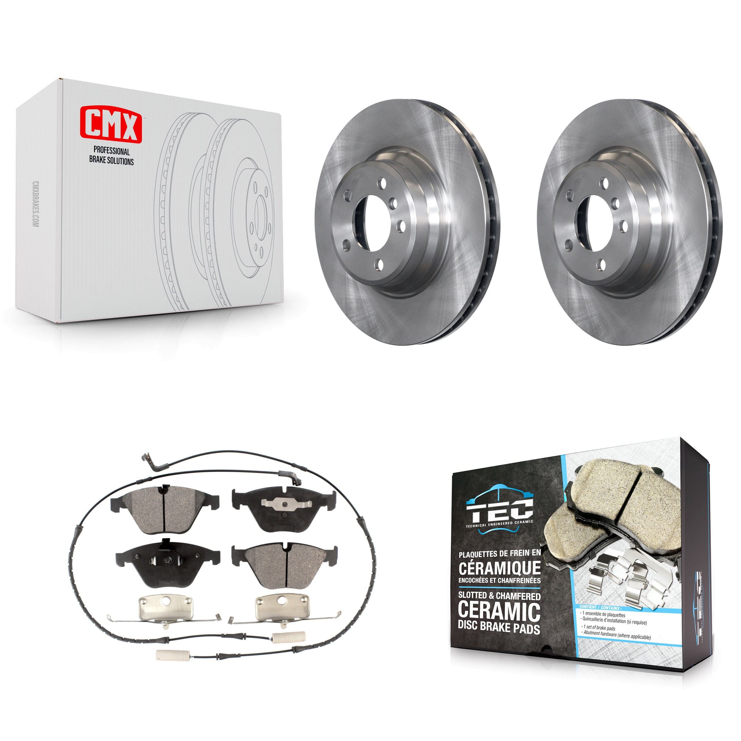 Transit Auto - K8T-100406 - Front Disc Brake Kits