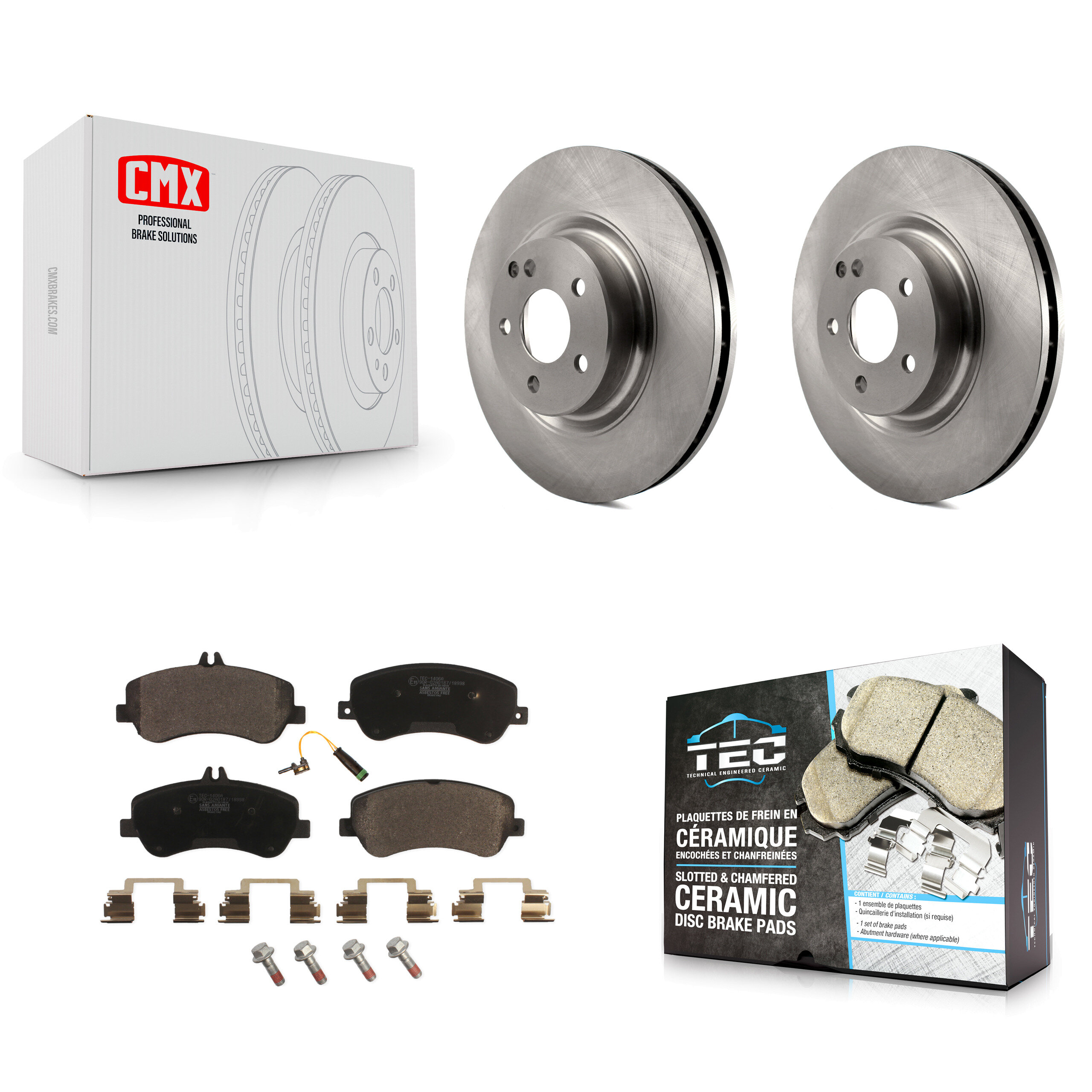 Transit Auto - K8T-100528 - Front Disc Brake Kits