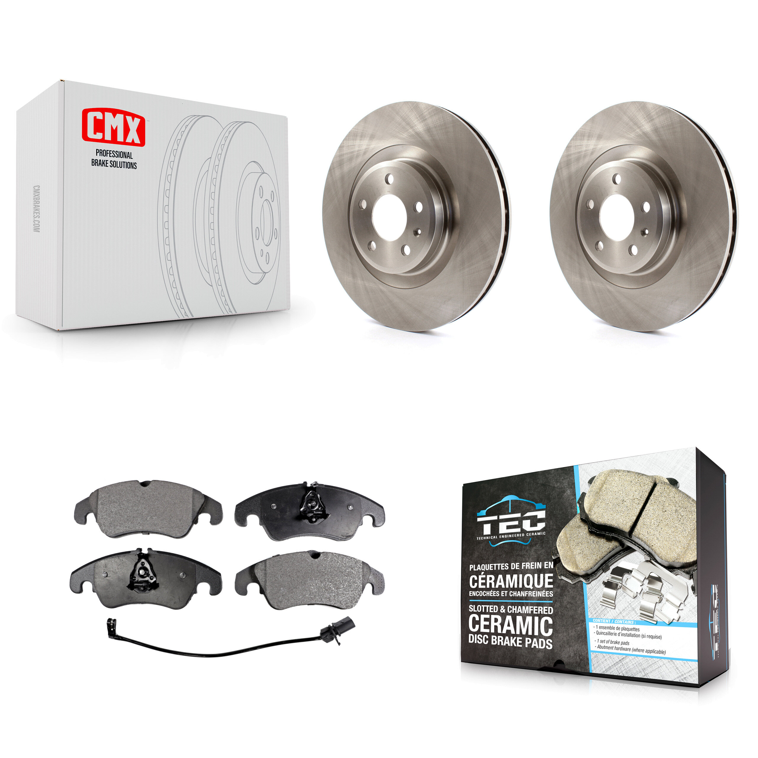 Transit Auto - K8T-100583 - Front Disc Brake Kits