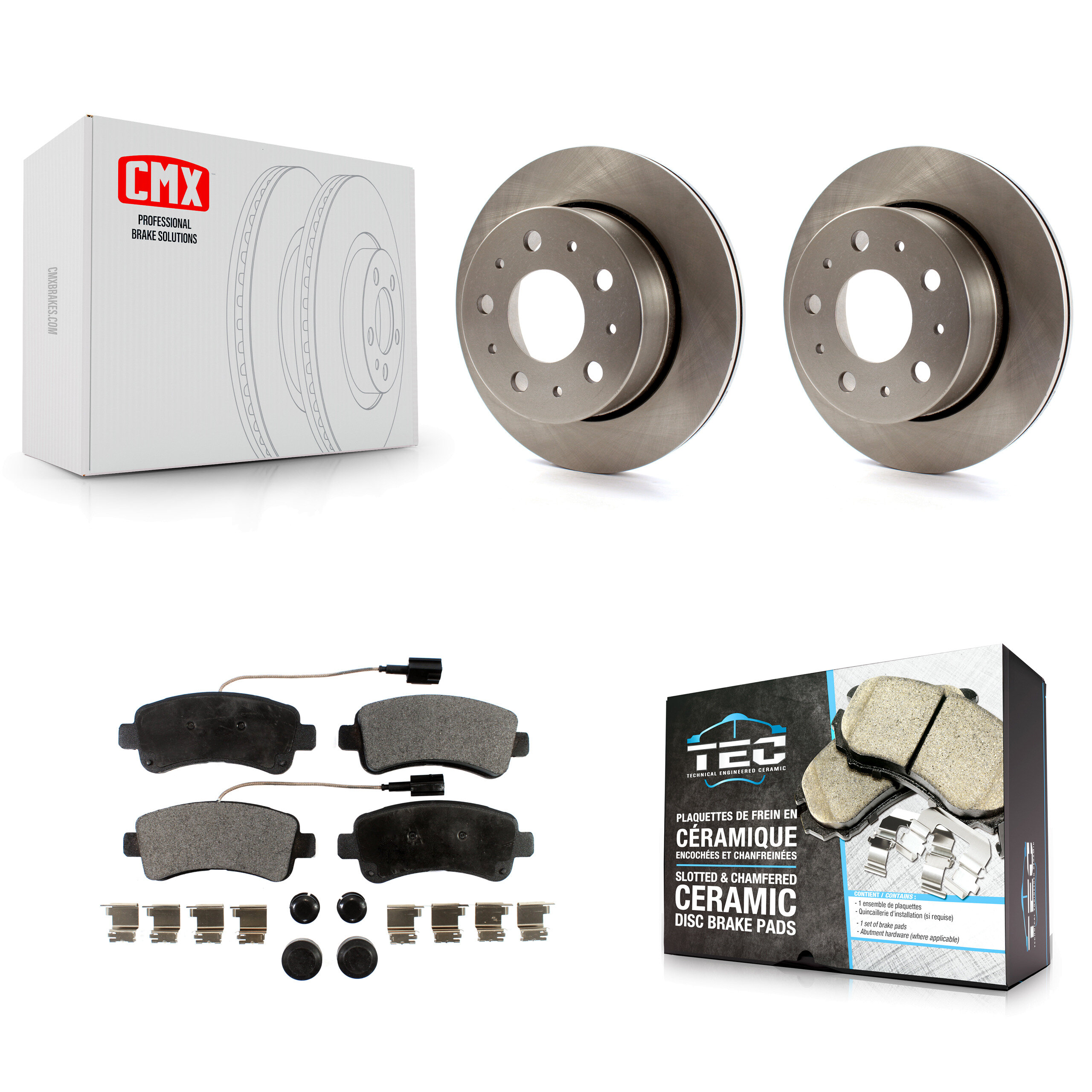 Transit Auto - K8T-101805 - Rear Disc Brake Kits