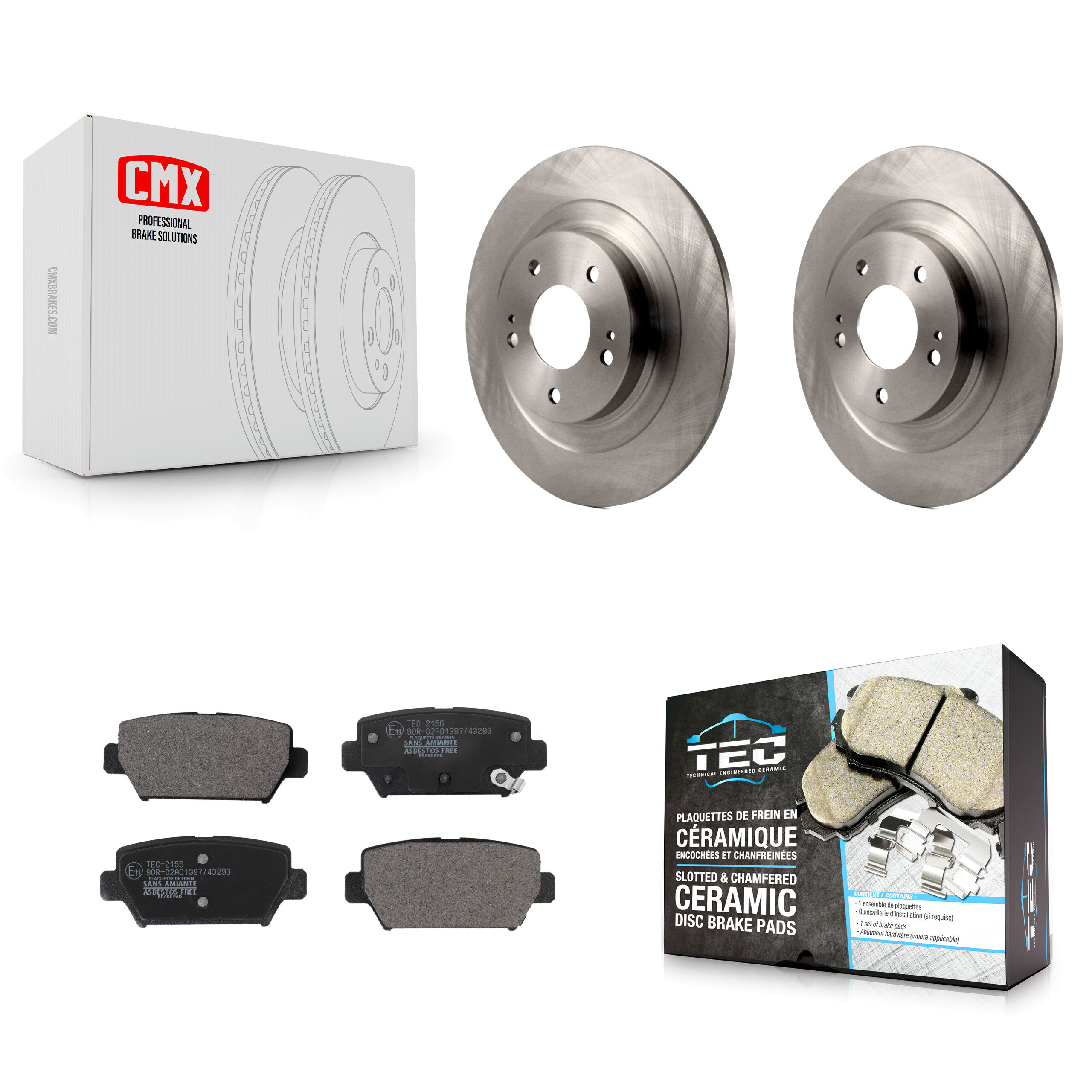 Transit Auto - K8T-104126 - Rear Disc Brake Kits