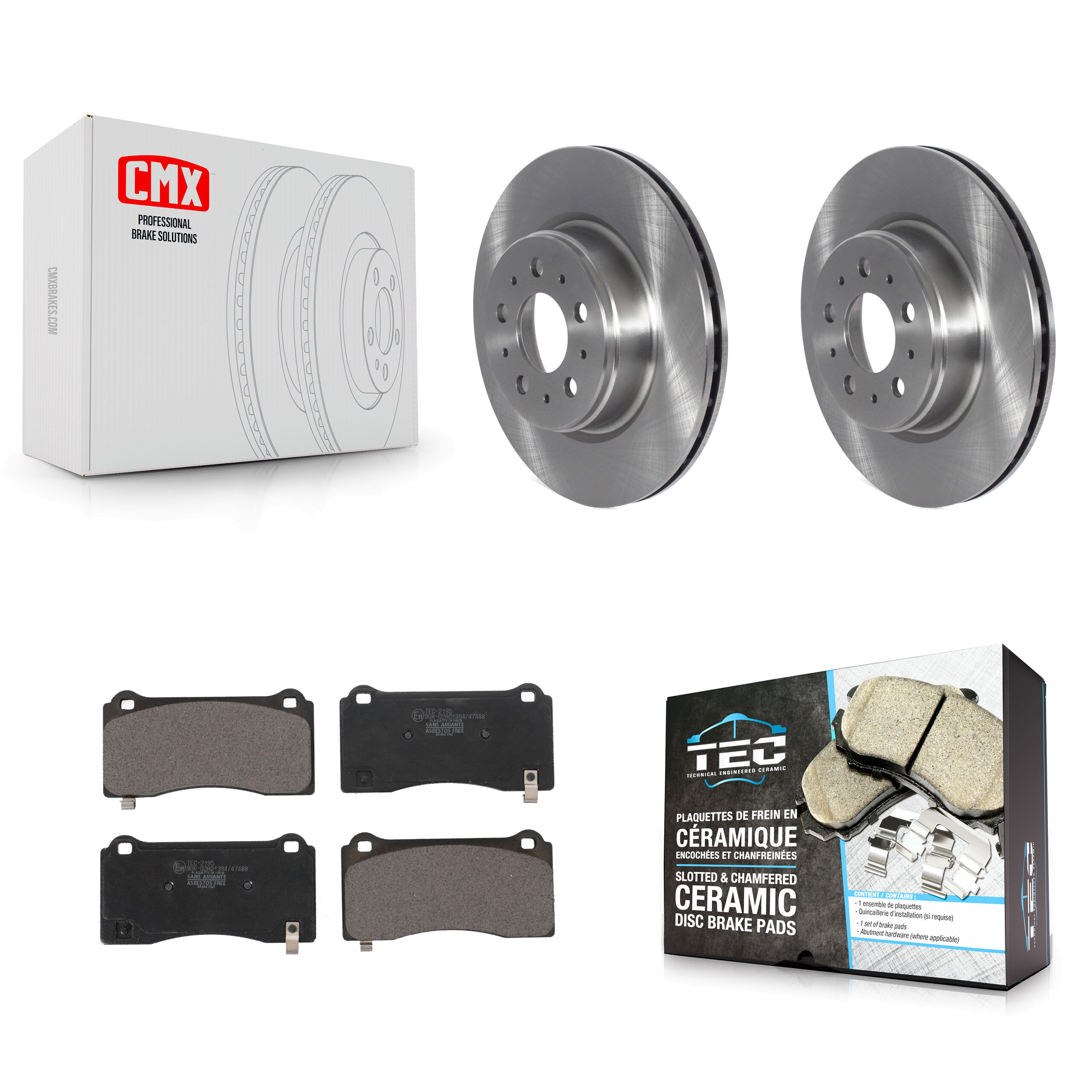 Transit Auto - K8T-104337 - Front Disc Brake Kits