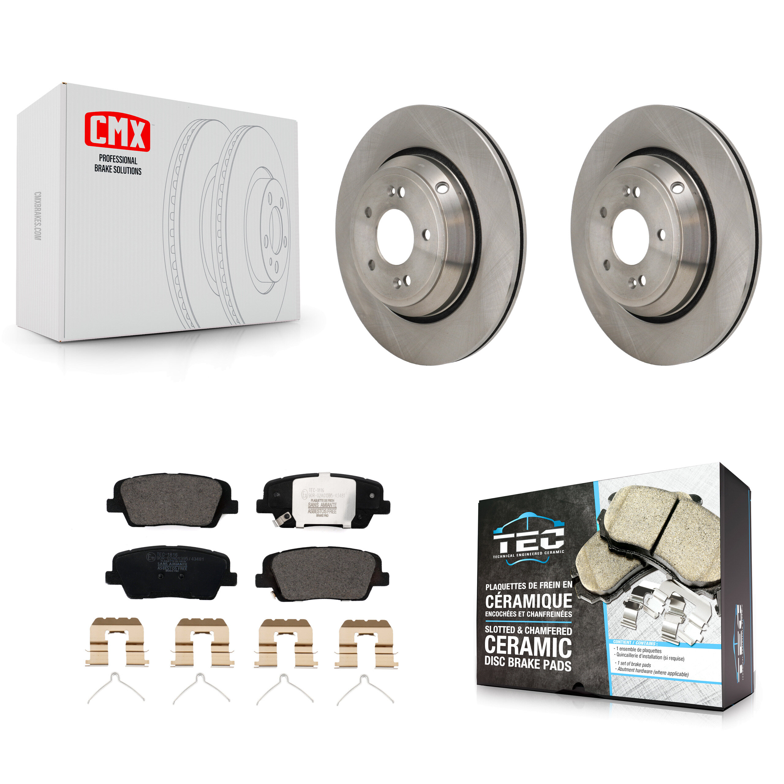 Transit Auto - K8T-104757 - Rear Disc Brake Kits