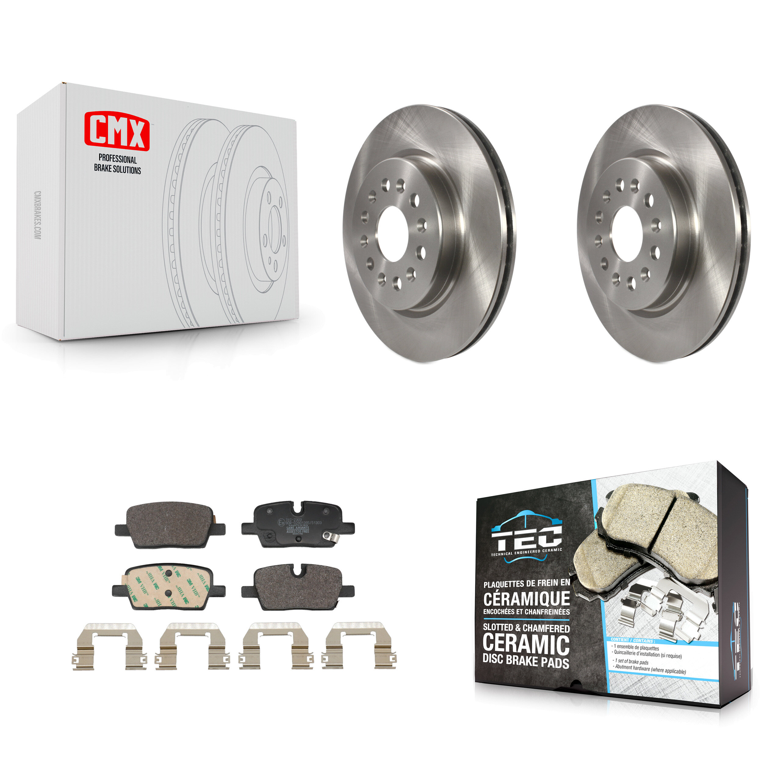 Transit Auto - K8T-104780 - Rear Disc Brake Kits