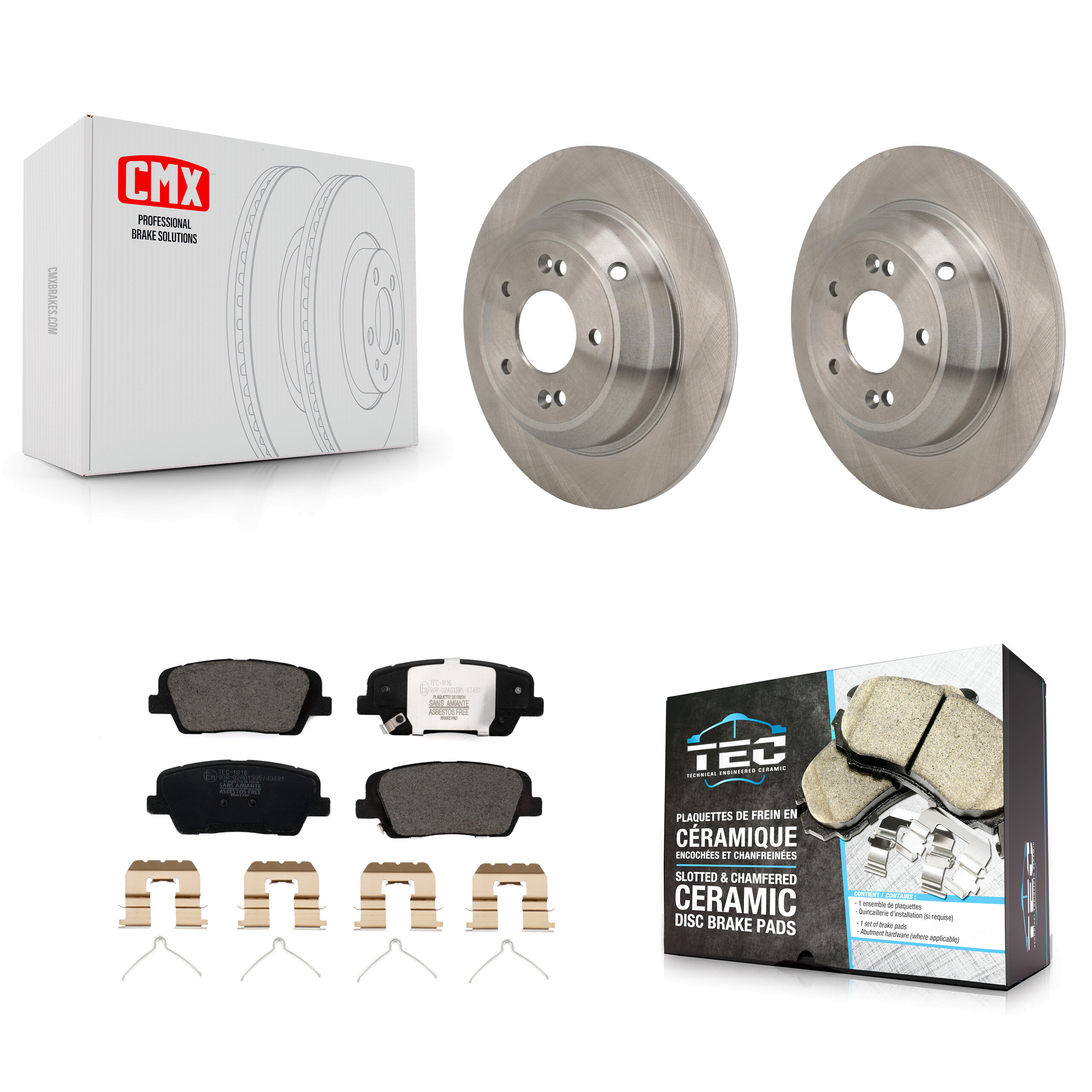 Transit Auto - K8T-104802 - Rear Disc Brake Kits