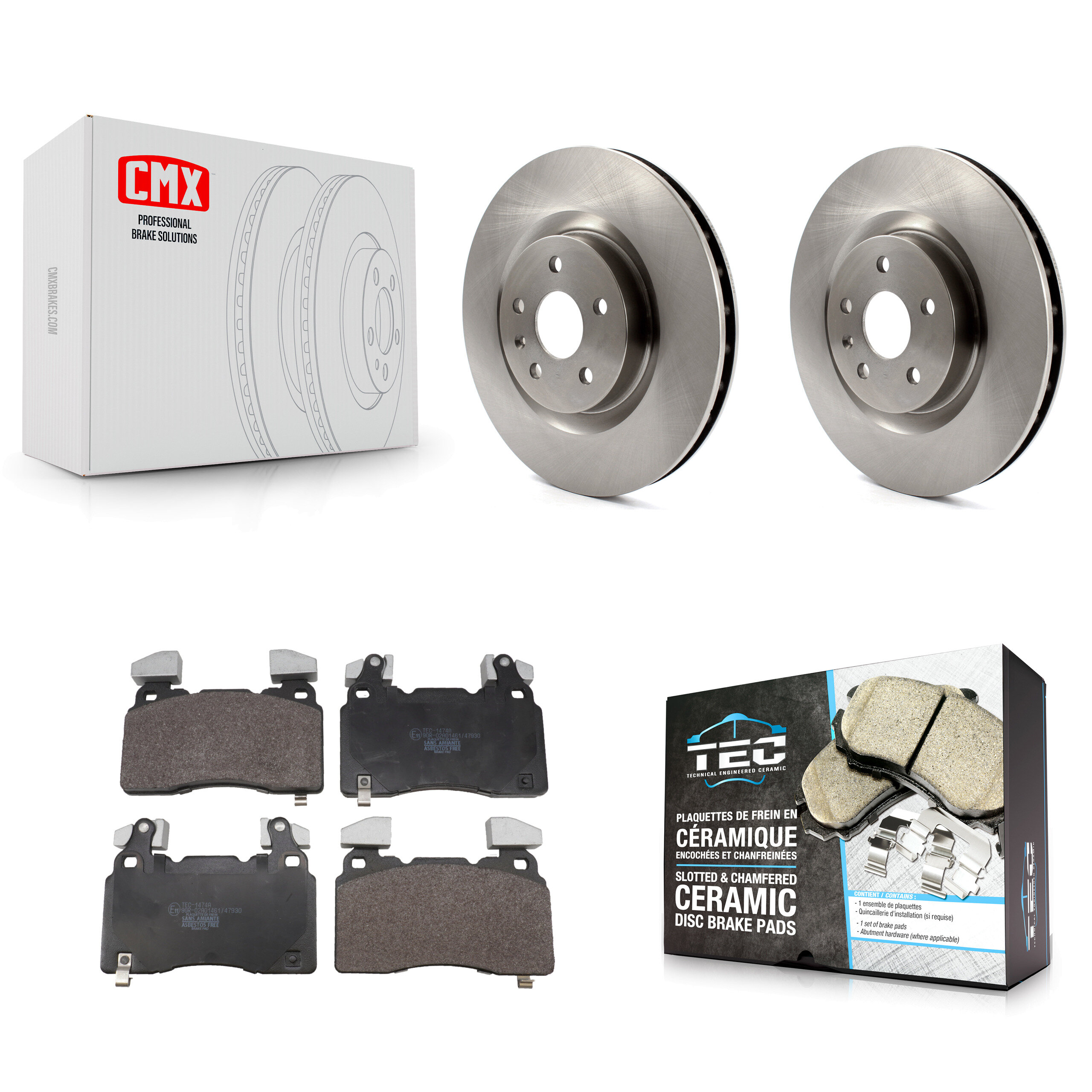Transit Auto - K8T-105804 - Front Disc Brake Kits